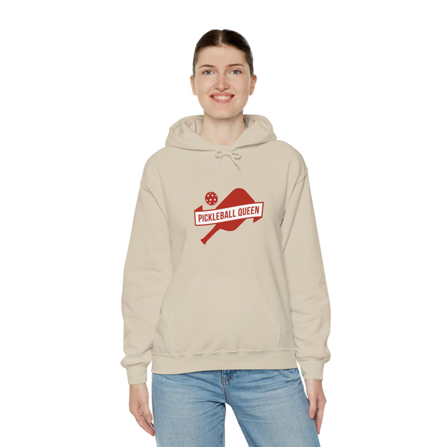 Pickleball Queen Unisex Heavy Blend™ Hooded Sweatshirt
