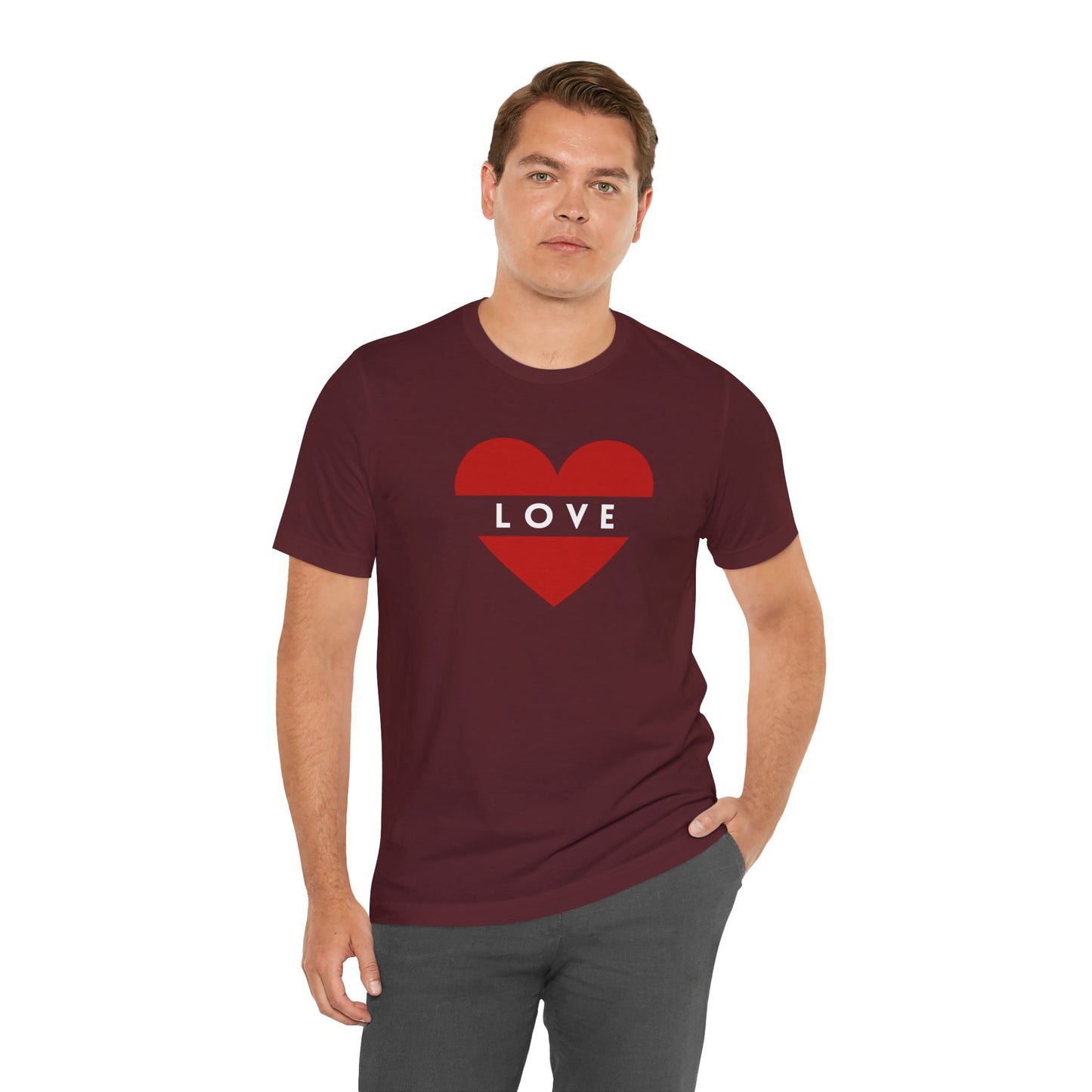 Love Unisex Jersey Short Sleeve Tee