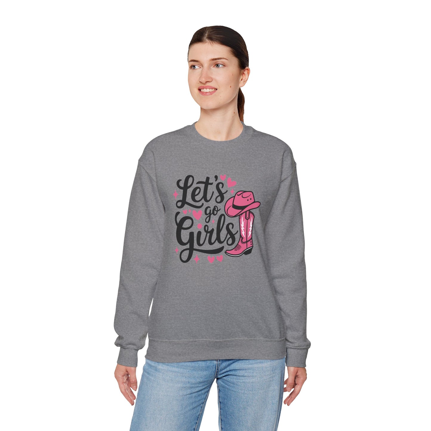 Let's Go Girls Unisex Heavy Blend™ Crewneck Sweatshirt