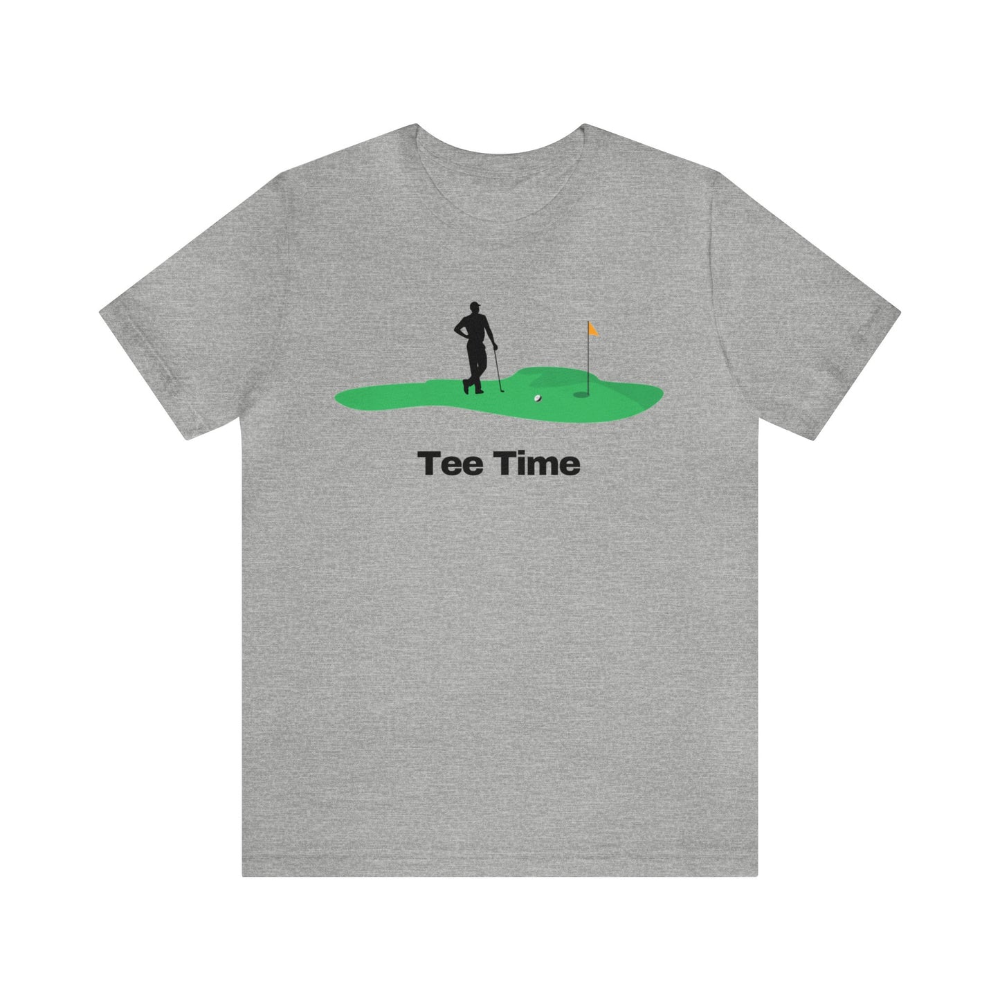 Golf/ Tee Time Unisex Jersey Short Sleeve Tee