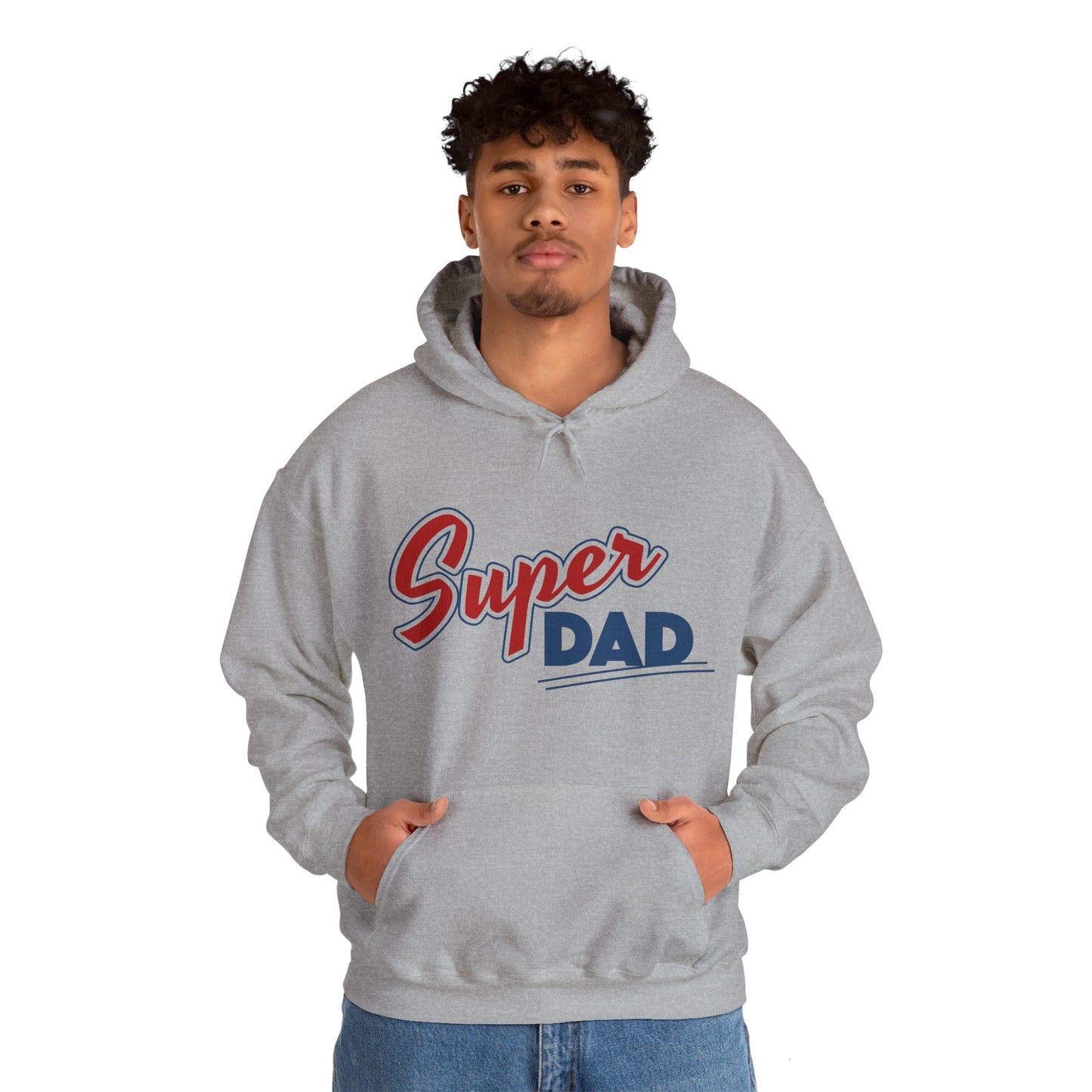 Super Dad Unisex Heavy Blend™ Hooded Sweatshirt