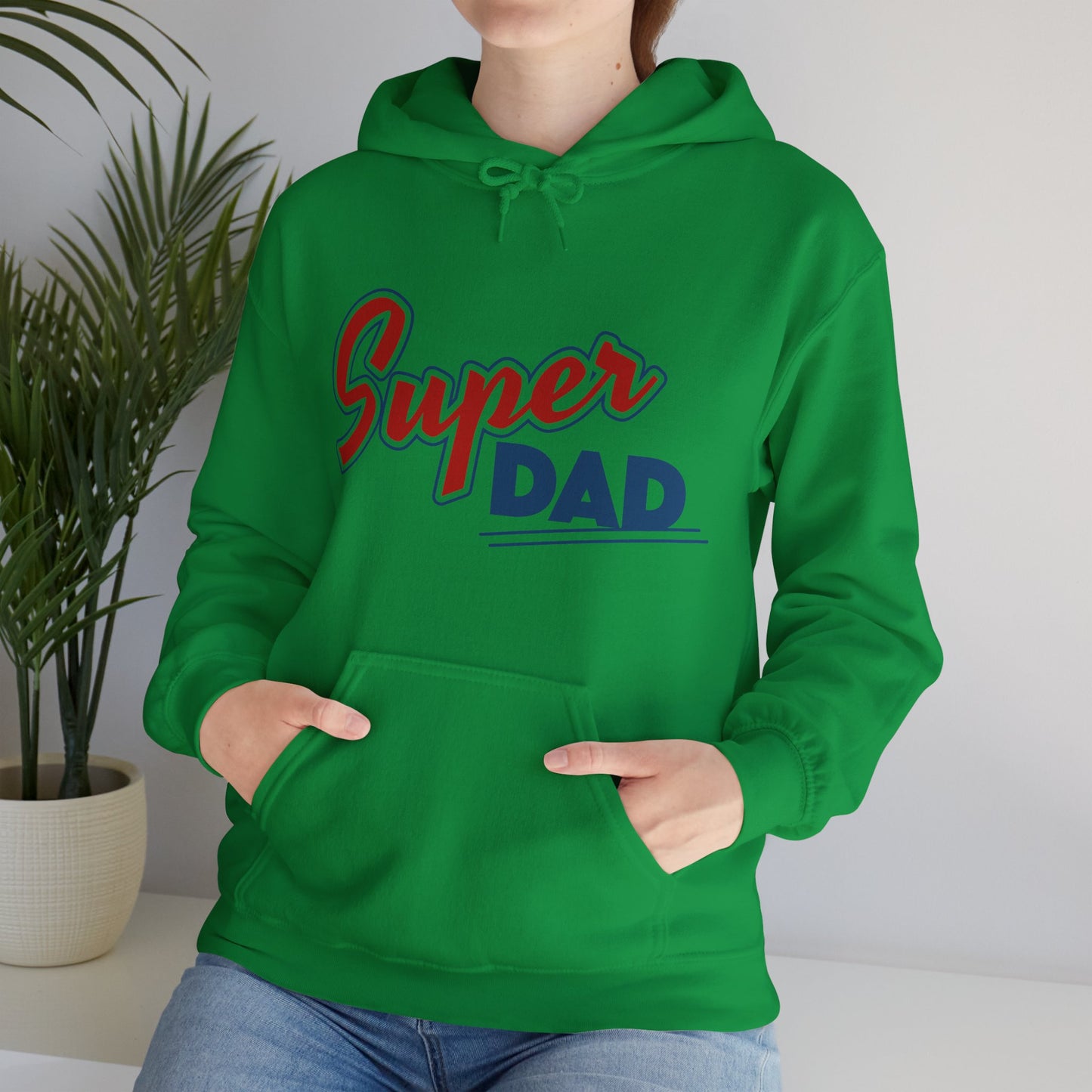 Super Dad Unisex Heavy Blend™ Hooded Sweatshirt