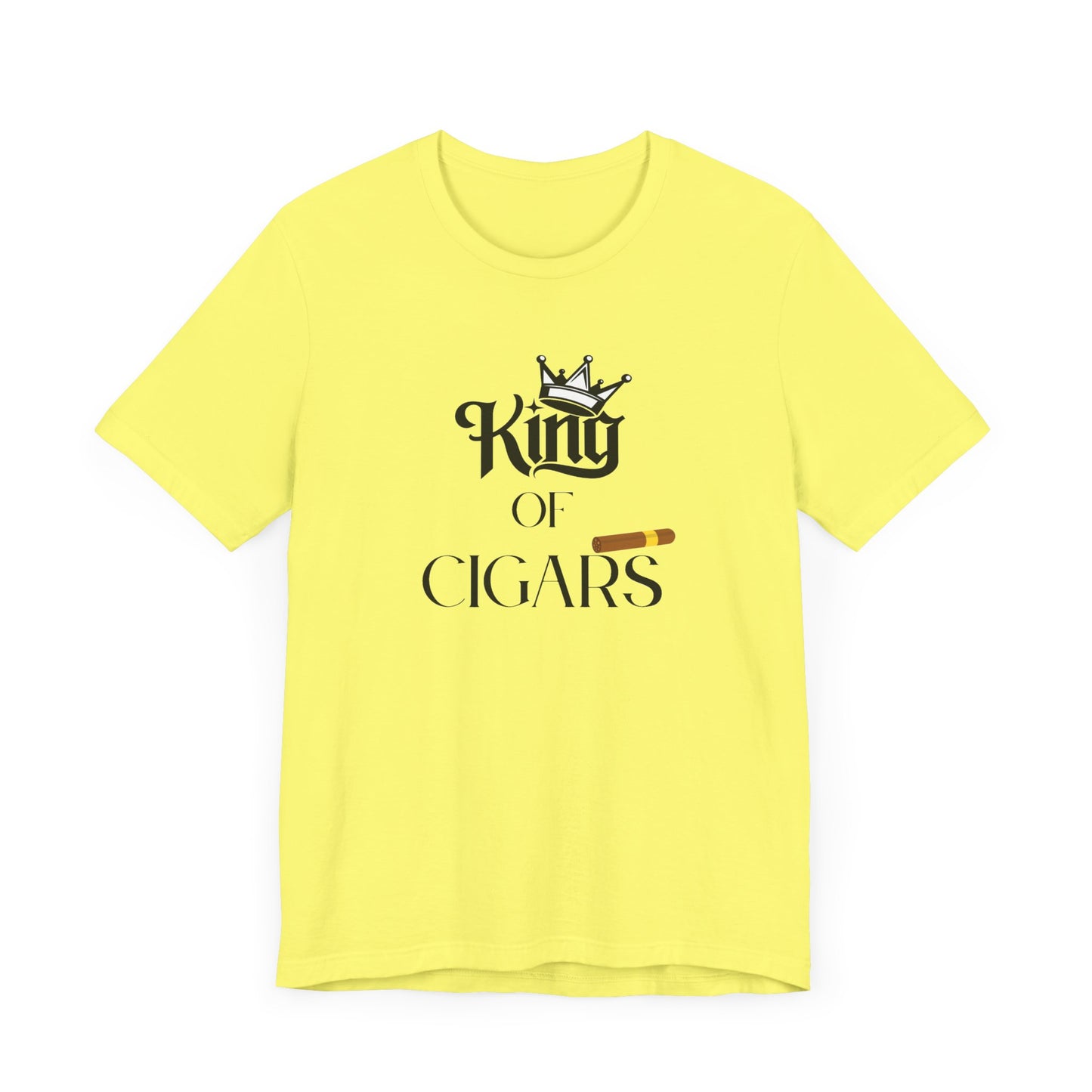 Cigars/ King of Cigars Unisex Jersey Short Sleeve Tee
