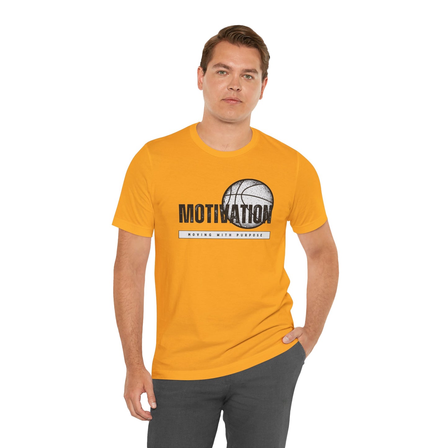 Basketball Motivation Unisex Jersey Short Sleeve Tee