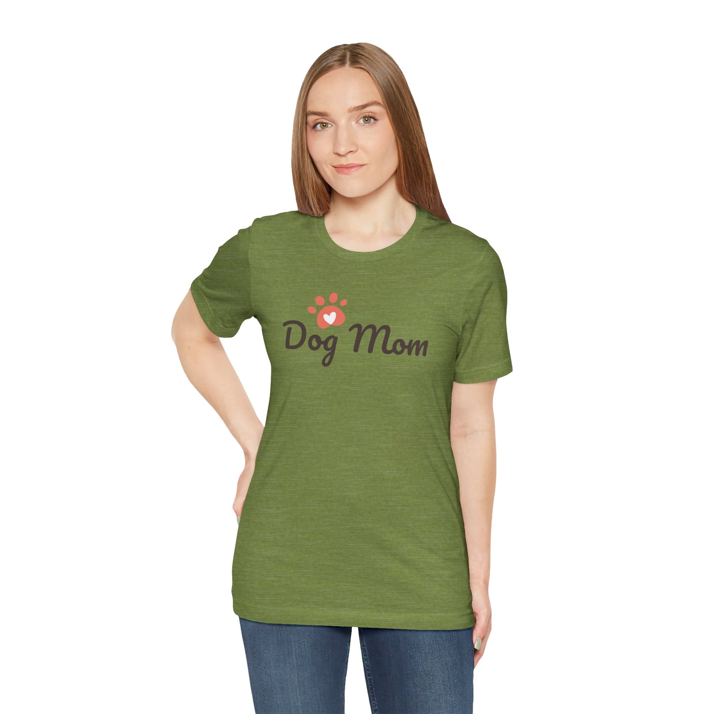 Dog Mom Unisex Jersey Short Sleeve Tee