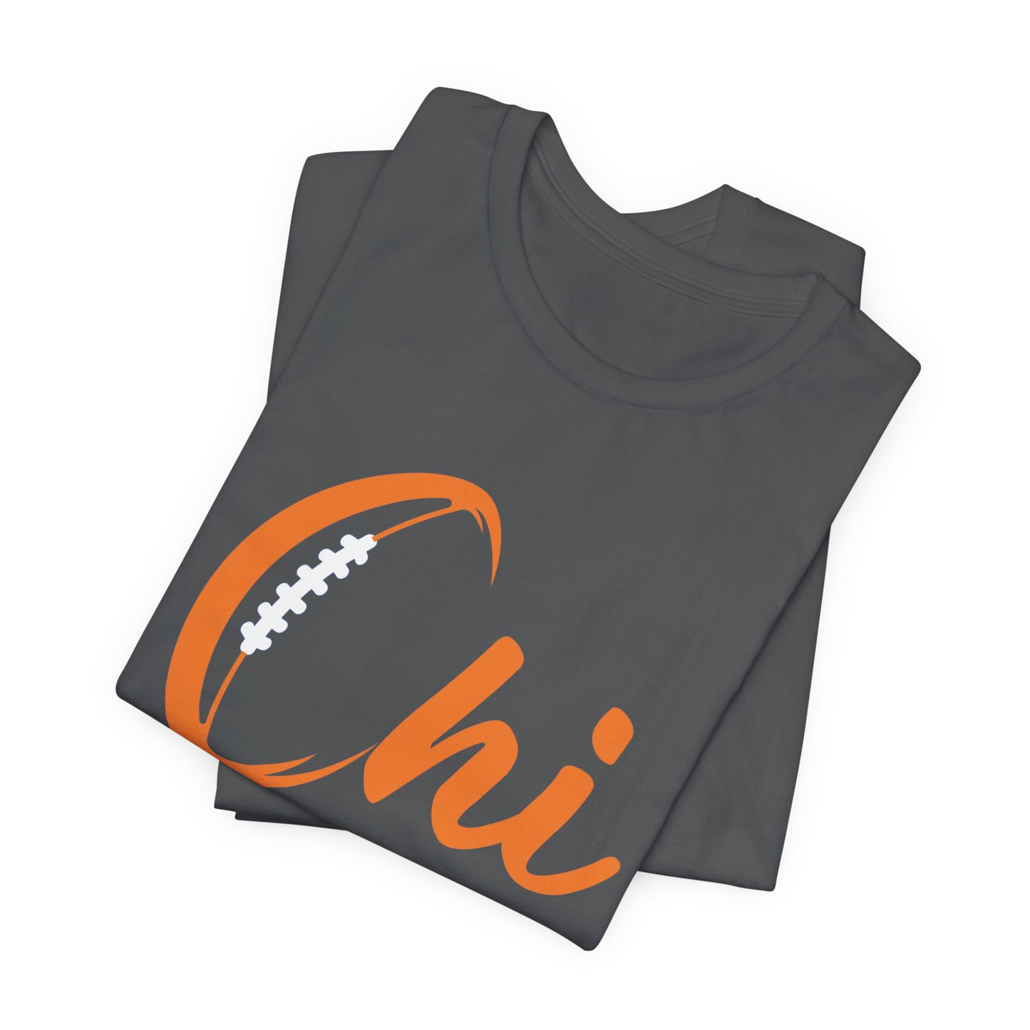 Chi Football/ Orange Unisex Jersey Short Sleeve Tee