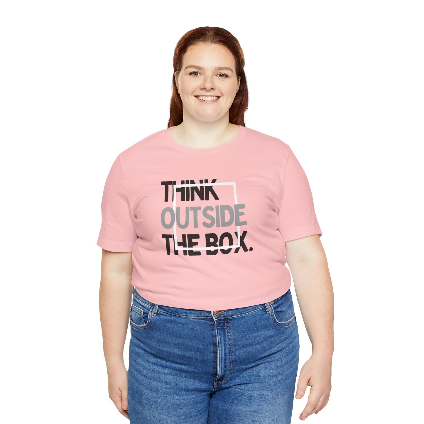 Think Outside the Box Unisex Jersey Short Sleeve Tee