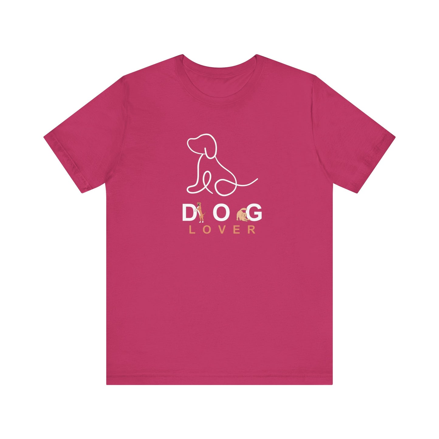 Dog Lover Unisex Jersey Short Sleeve Tee