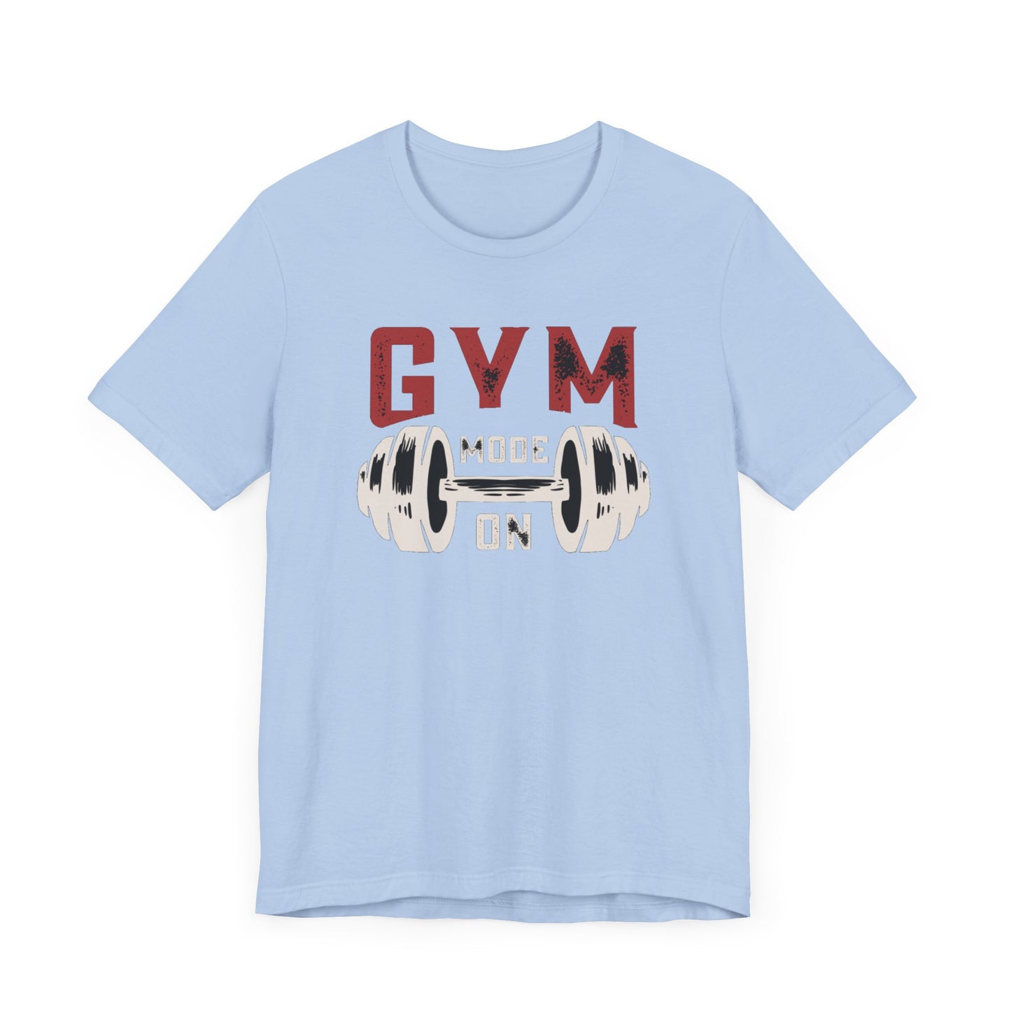 Gym Mode On Unisex Jersey Short Sleeve Tee