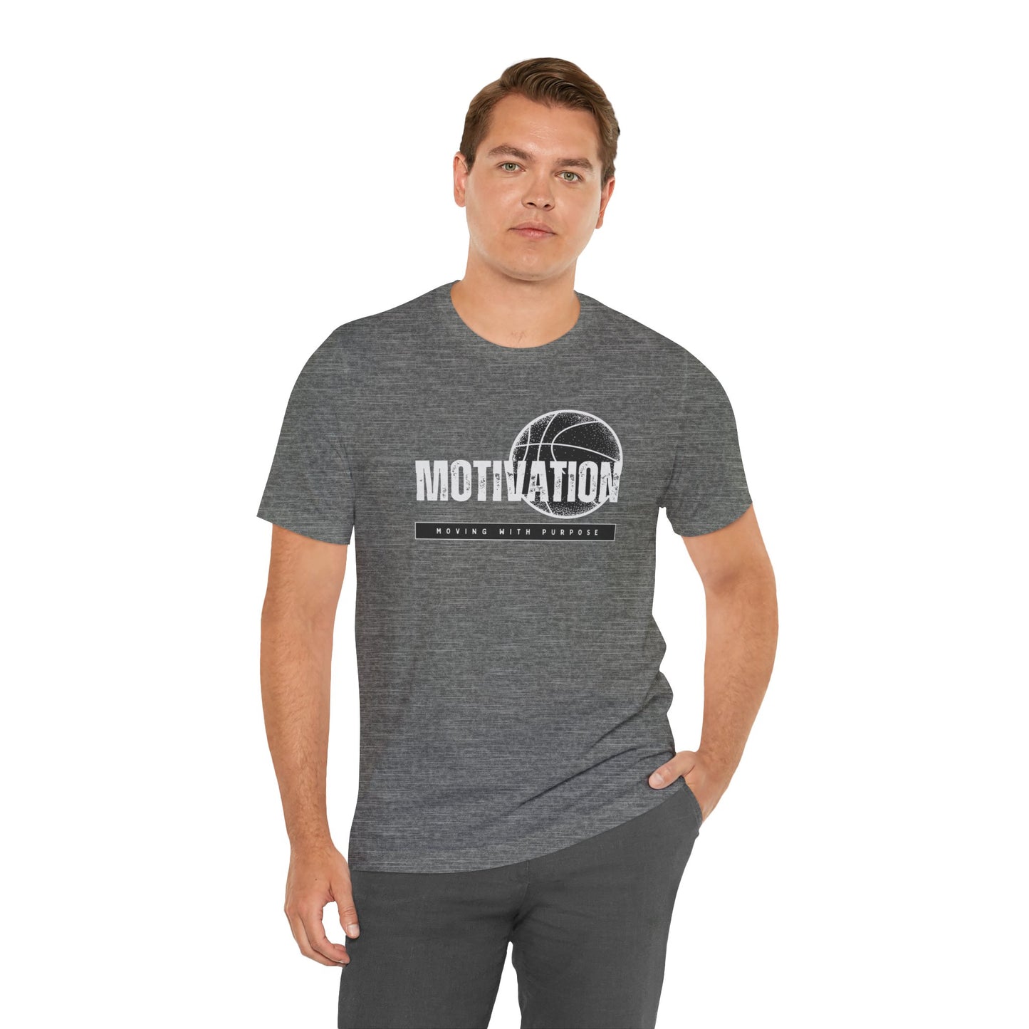 Basketball Motivation Unisex Jersey Short Sleeve Tee