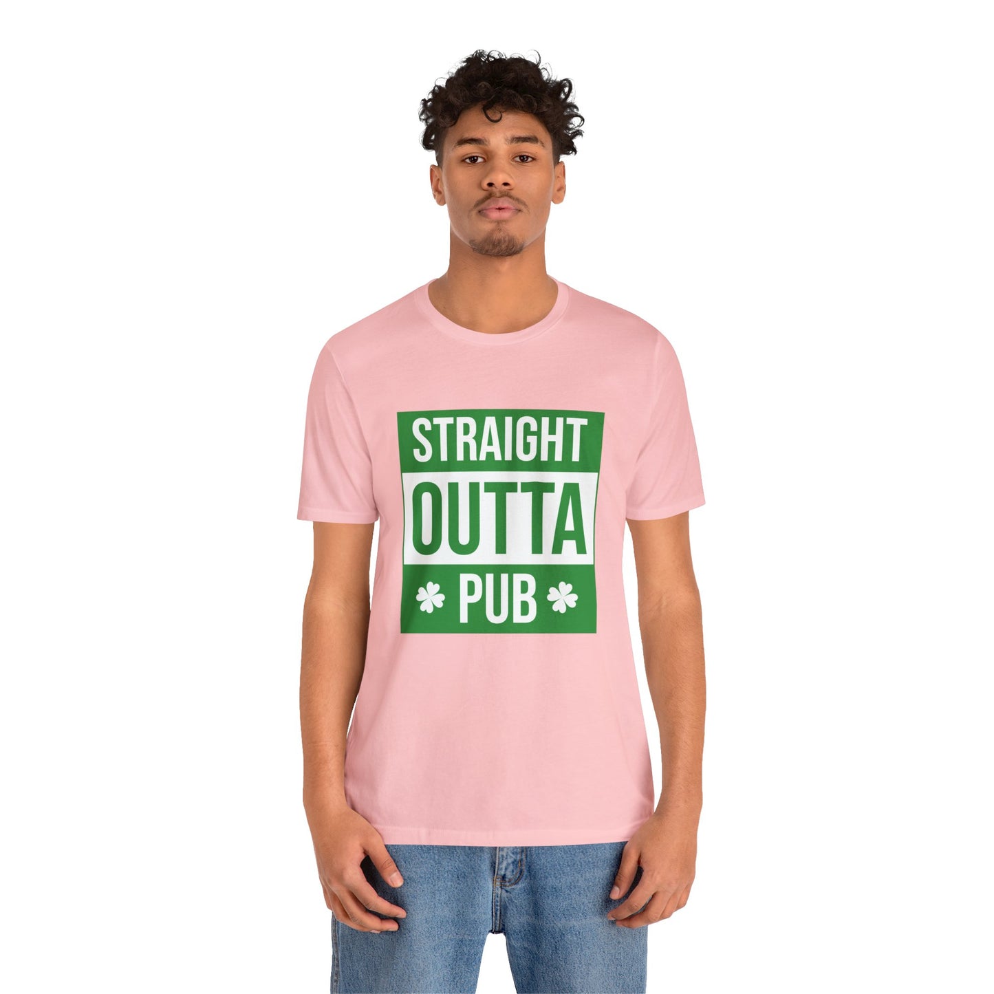 Straight Outta Pub Unisex Jersey Short Sleeve Tee