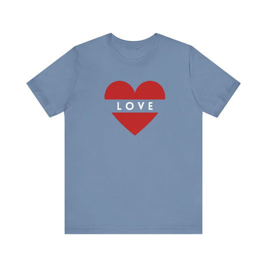 Love Unisex Jersey Short Sleeve Tee