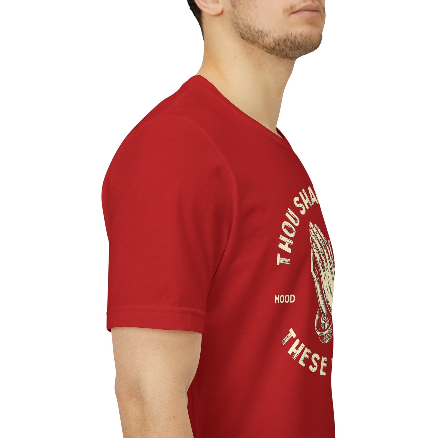 Thou Shall Catch These Hands Unisex Jersey Short Sleeve Tee