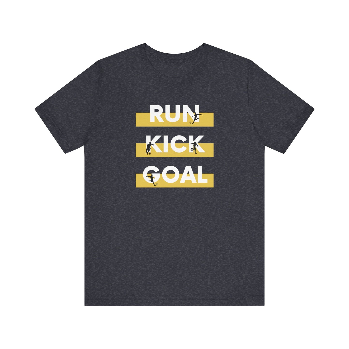 Soccer\ Run Kick Goal Unisex Jersey Short Sleeve Tee