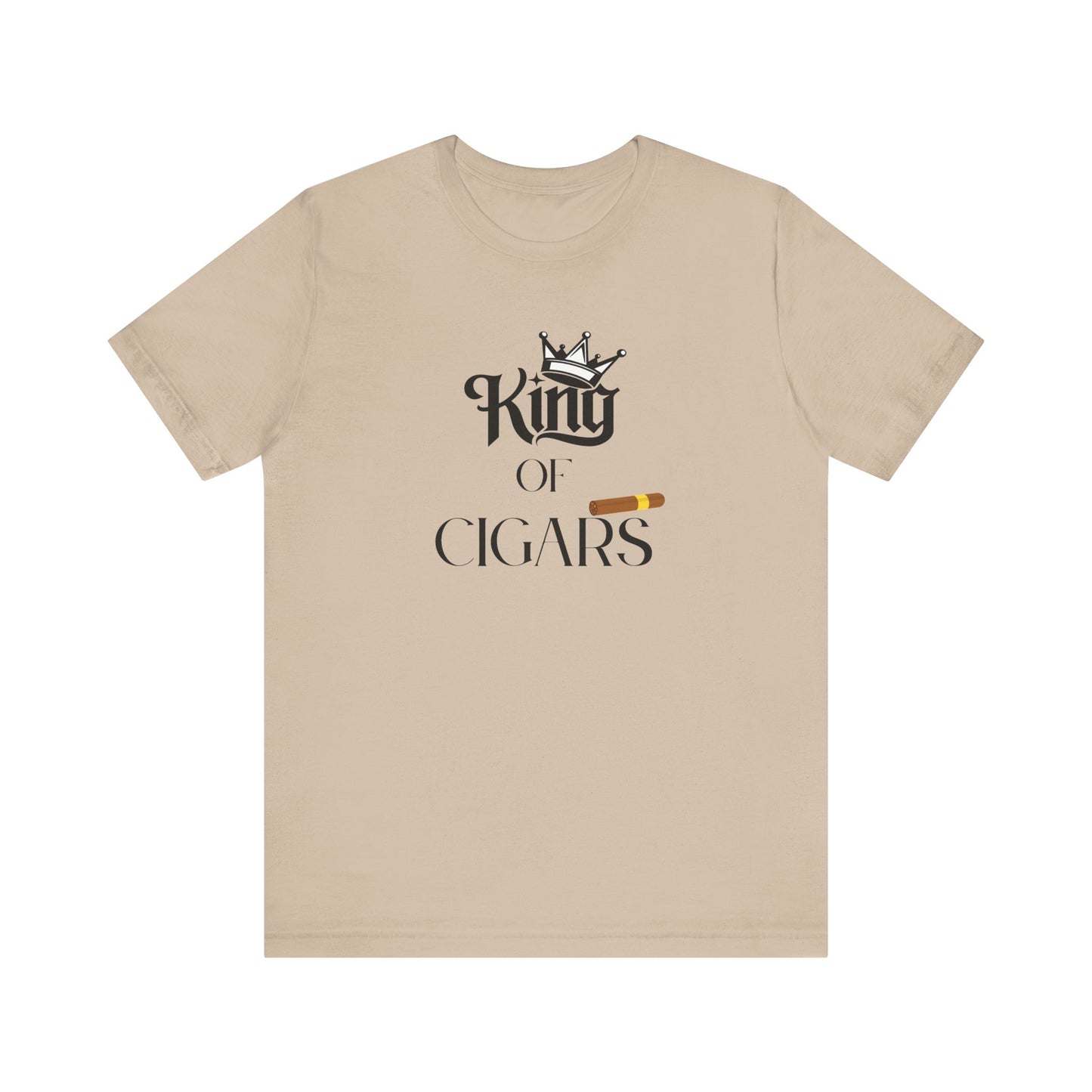 Cigars/ King of Cigars Unisex Jersey Short Sleeve Tee