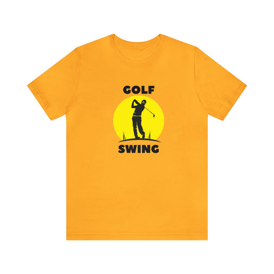 Golf Swing Unisex Jersey Short Sleeve Tee