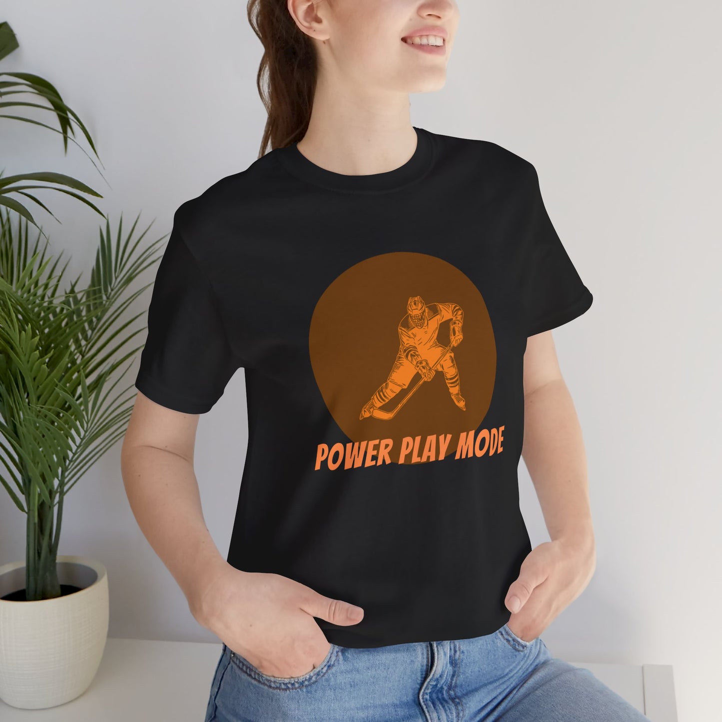 Hockey/ Power Play Mode Unisex Jersey Short Sleeve Tee