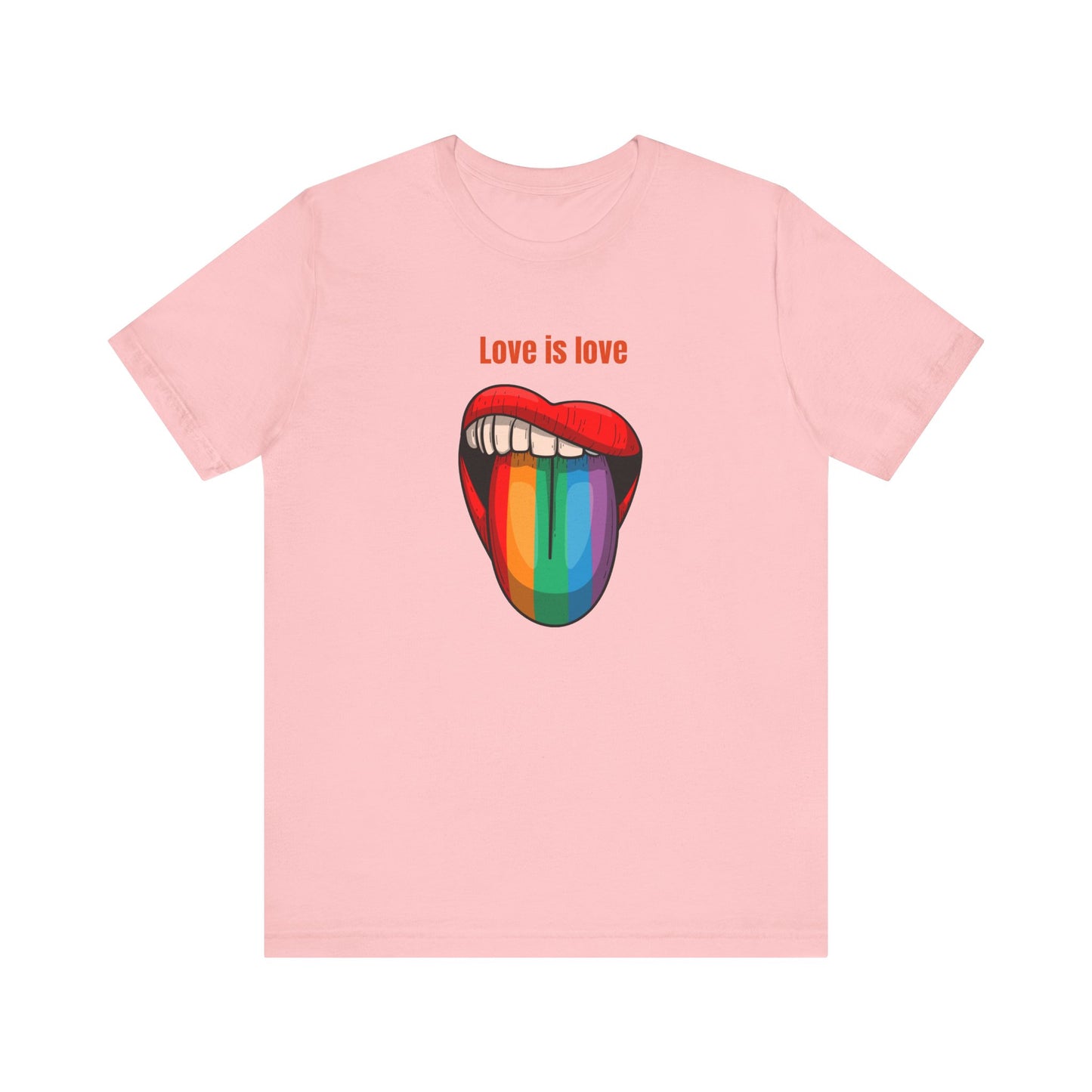 Love Is Love Unisex Jersey Short Sleeve Tee