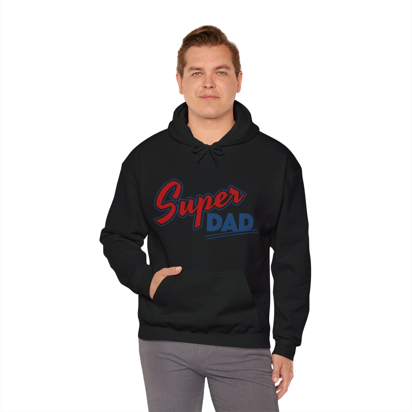 Super Dad Unisex Heavy Blend™ Hooded Sweatshirt