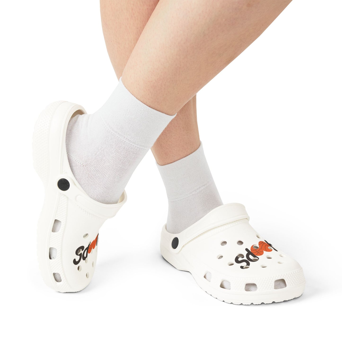 Hoops EVA Foam Rubber Shoes (AOP)
