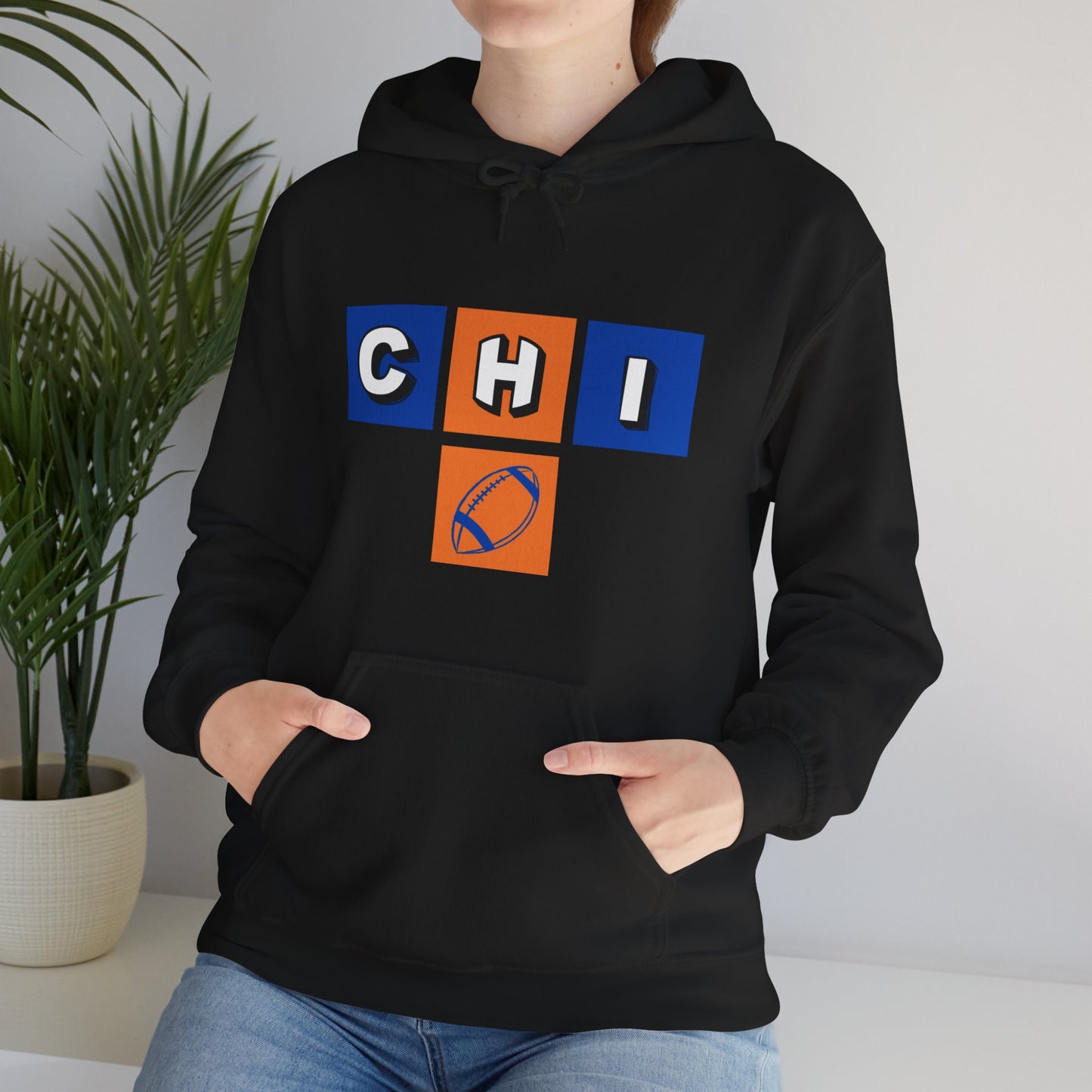 Chi Football Unisex Heavy Blend™ Hooded Sweatshirt