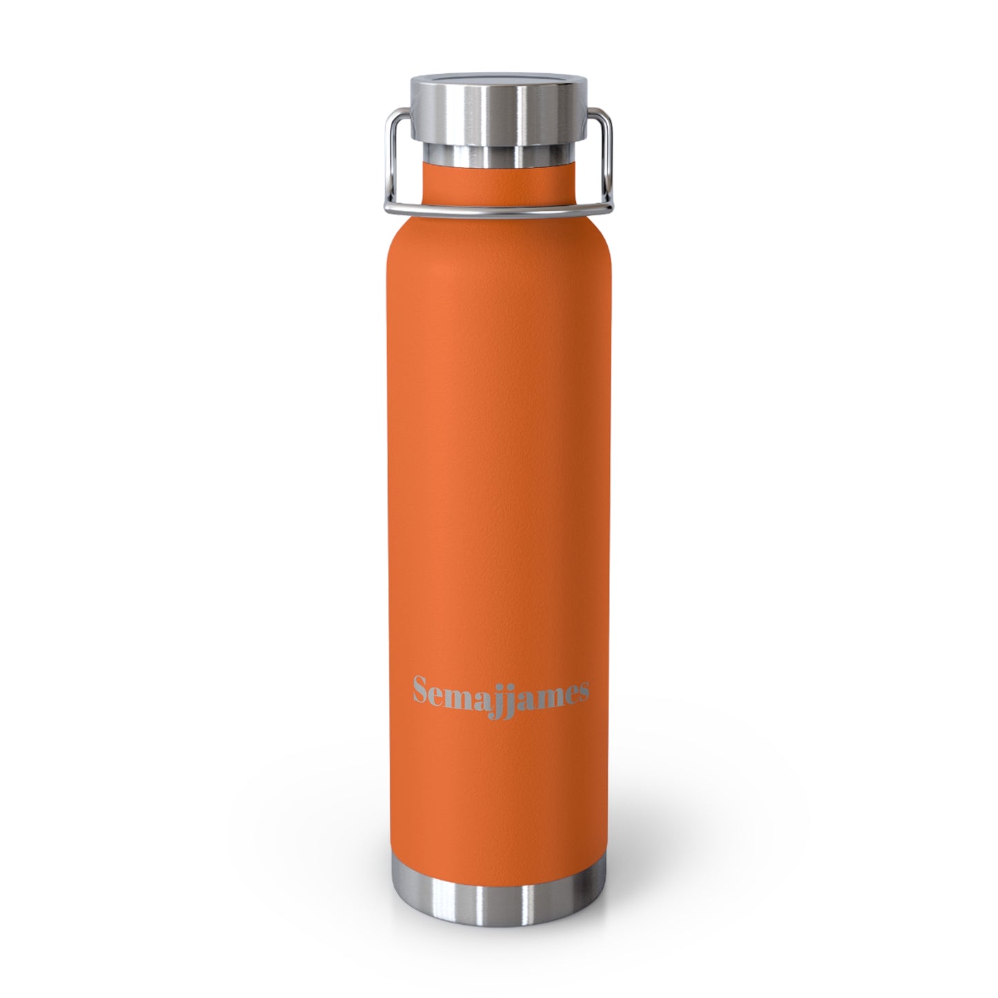 Semajjames Copper Vacuum Insulated Bottle, 22oz