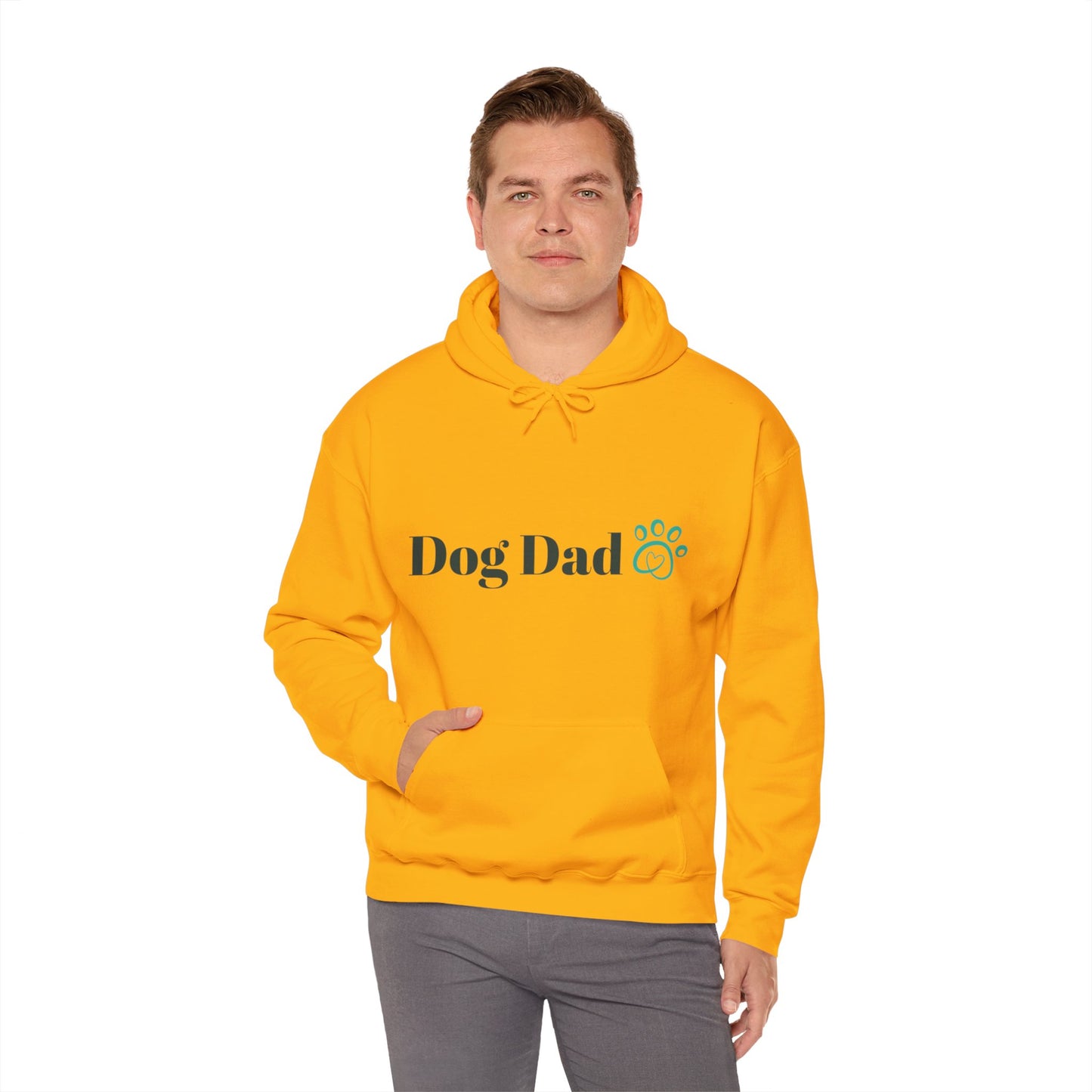 Dog Dad Unisex Heavy Blend™ Hooded Sweatshirt