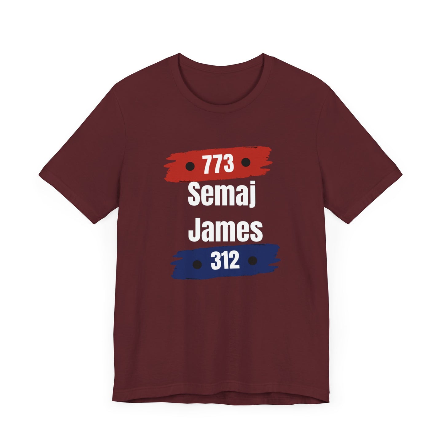 Semaj James 773/312 Unisex Short Sleeve Tee