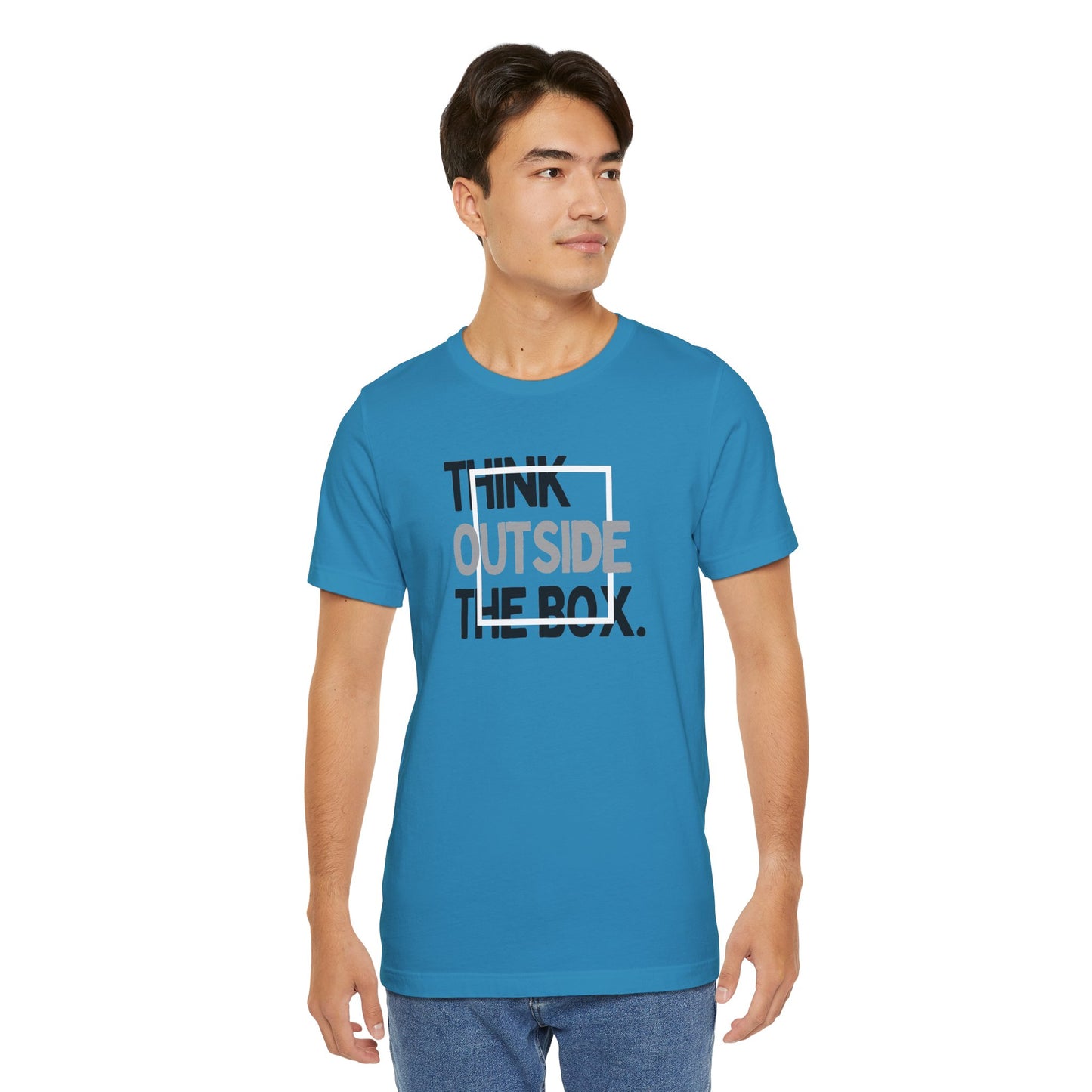 Think Outside the Box Unisex Jersey Short Sleeve Tee