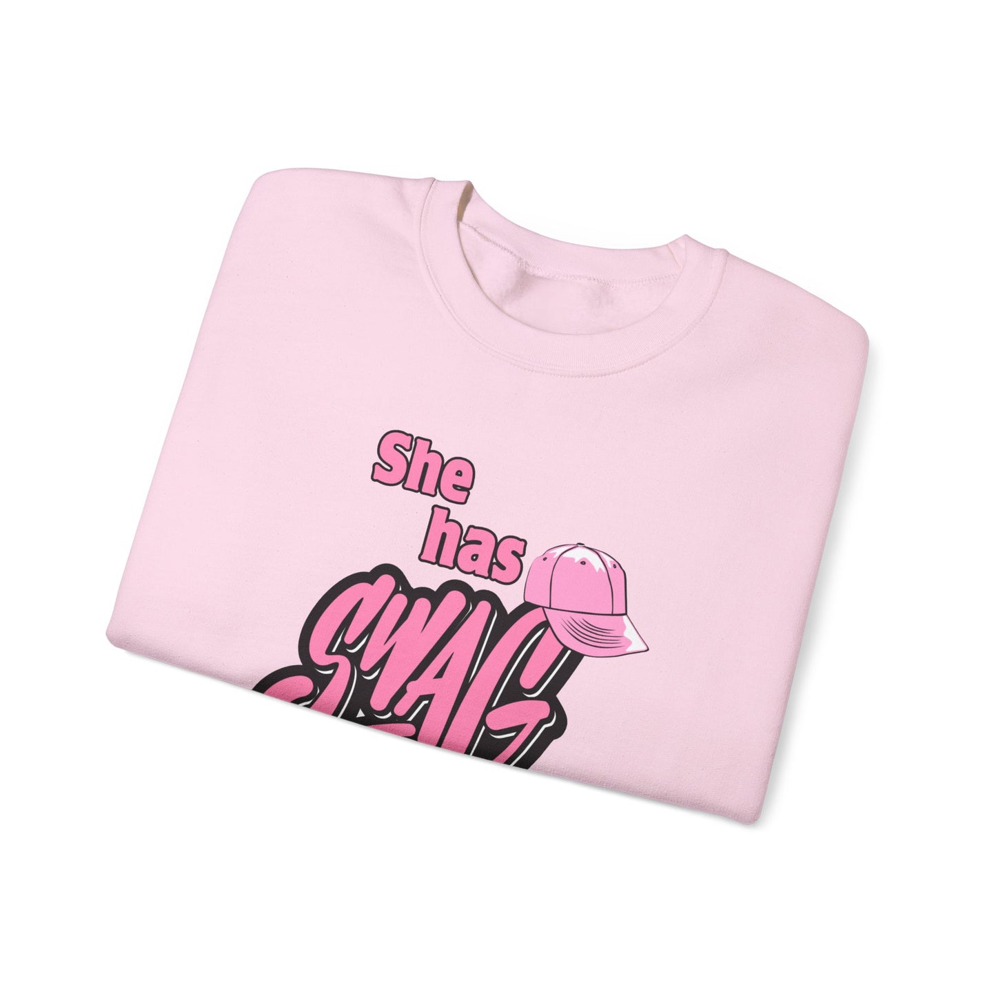 She Has Swag Unisex Heavy Blend™ Crewneck Sweatshirt
