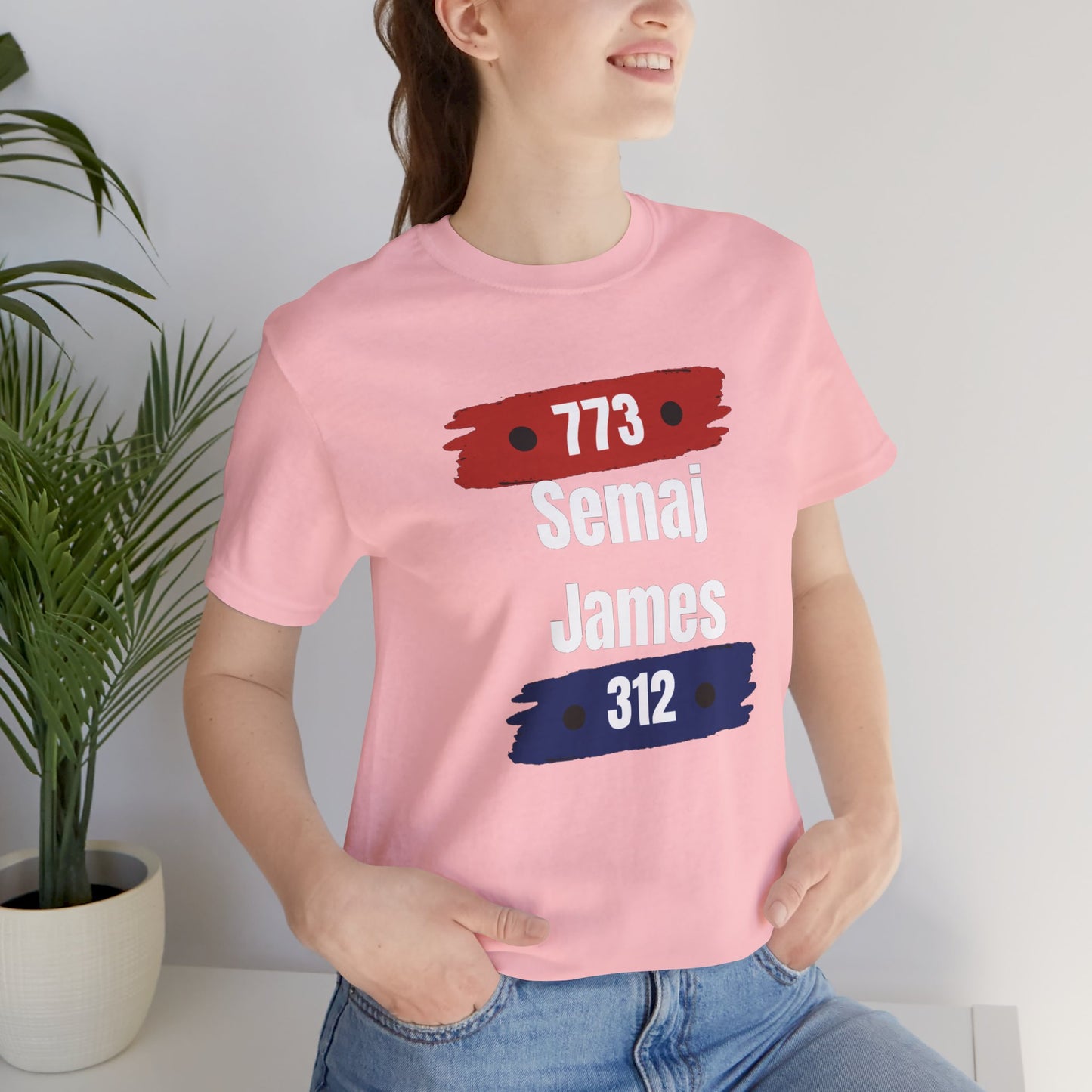 Semaj James 773/312 Unisex Short Sleeve Tee