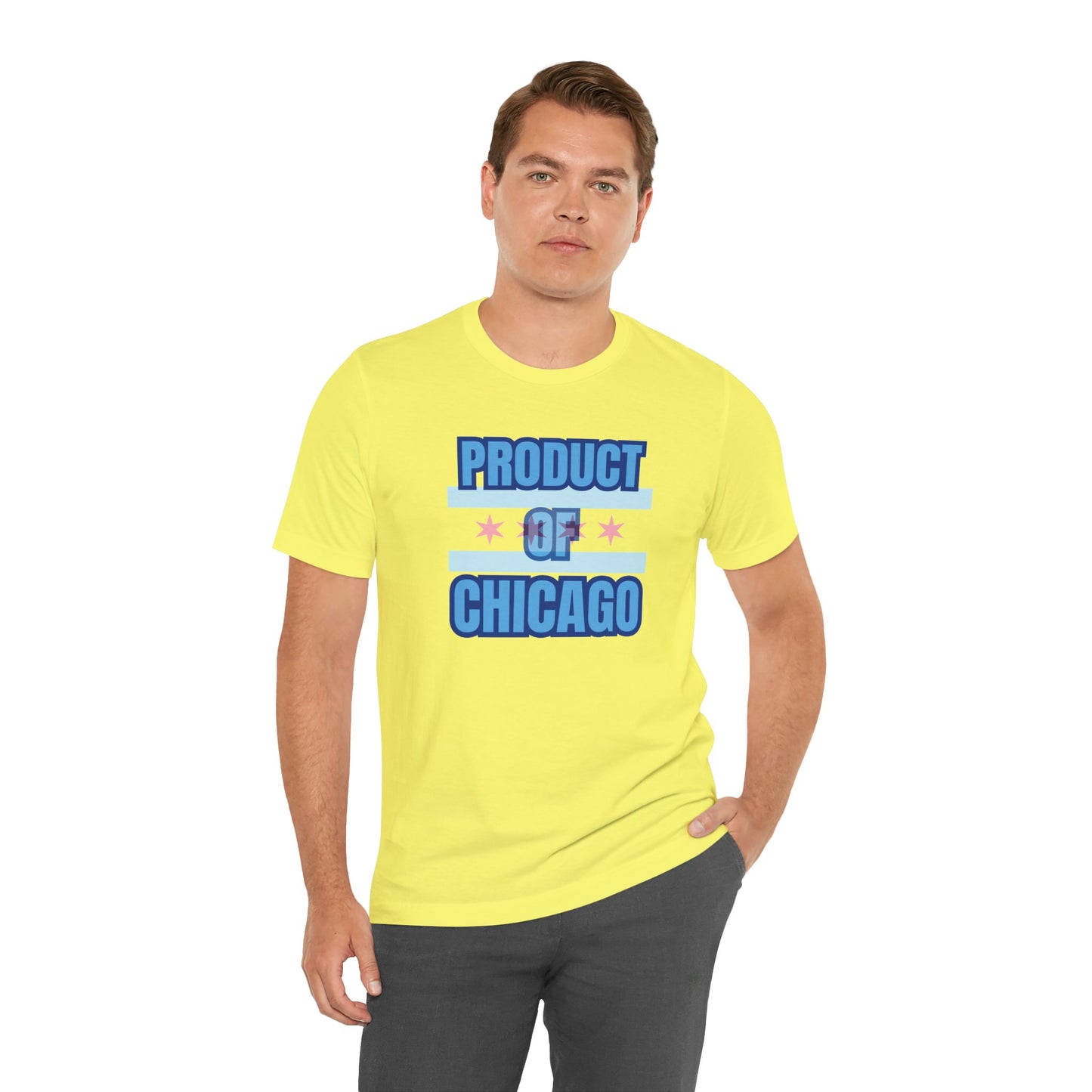 Product Of Chicago Unisex Jersey Short Sleeve Tee