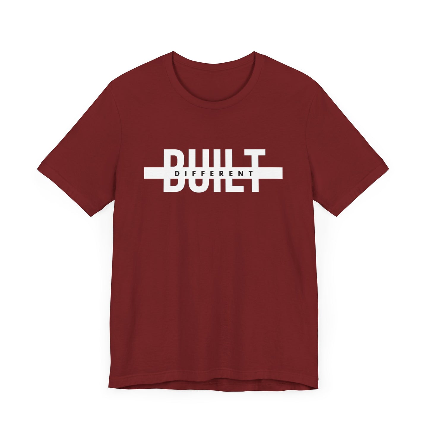 Built Different Unisex Jersey Short Sleeve Tee