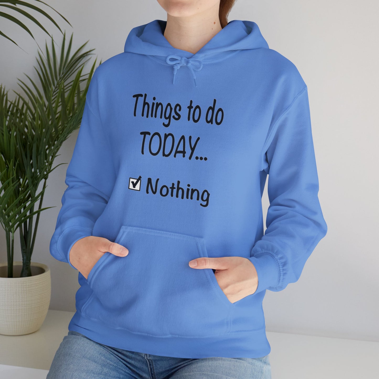 Things to Do Today Nothing Unisex Heavy Blend™ Hooded Sweatshirt