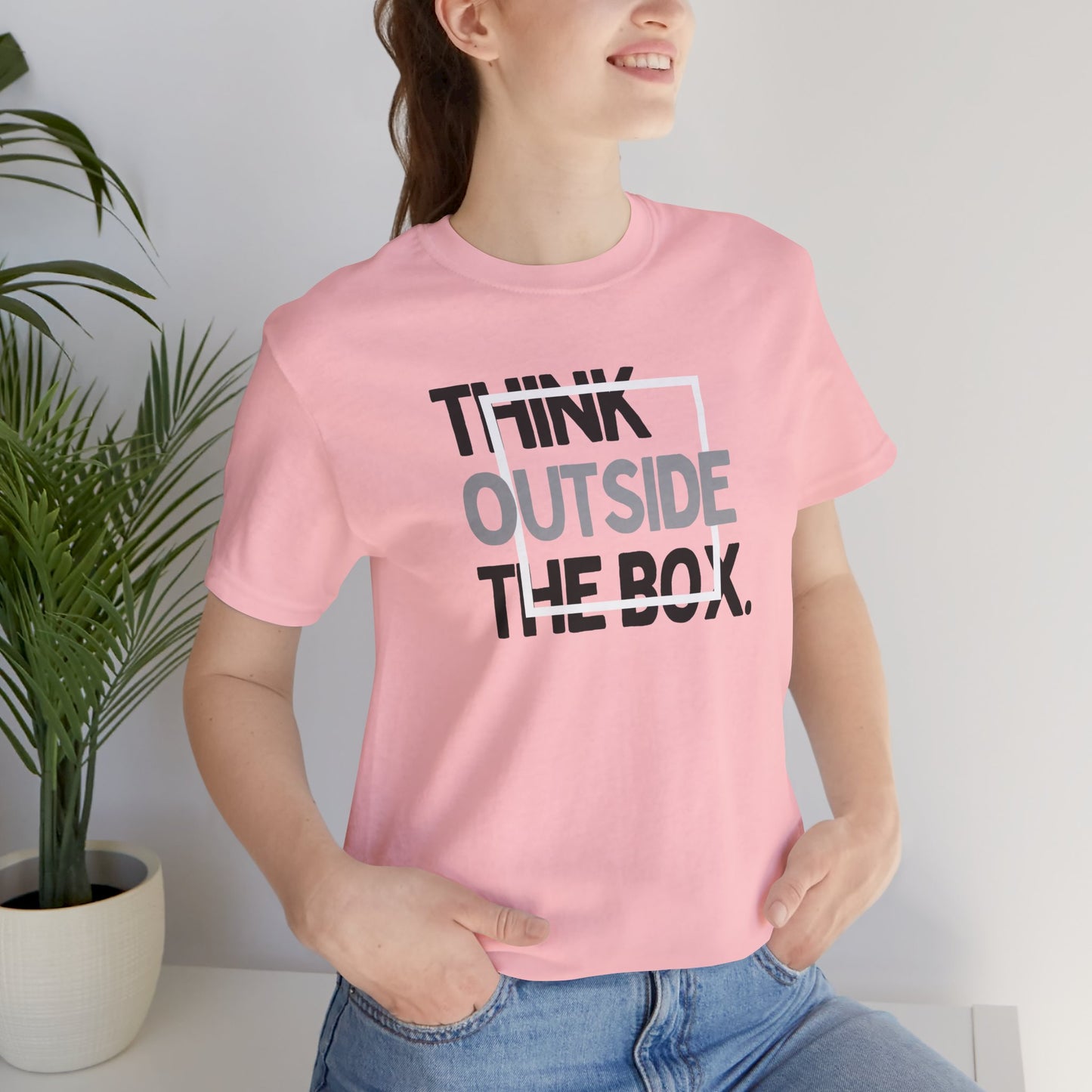 Think Outside the Box Unisex Jersey Short Sleeve Tee