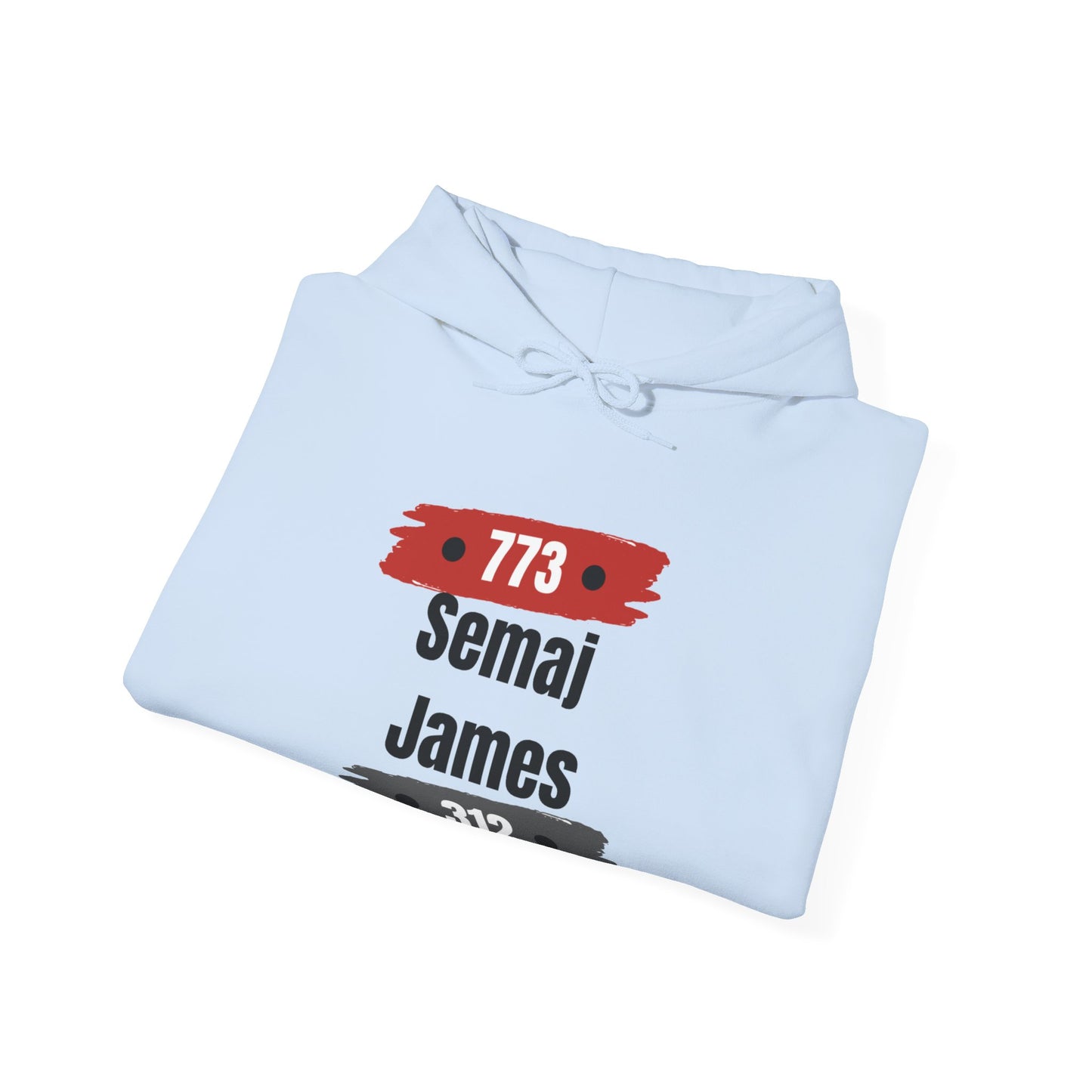 Semaj James 773/313 Unisex Heavy Blend™ Hooded Sweatshirt