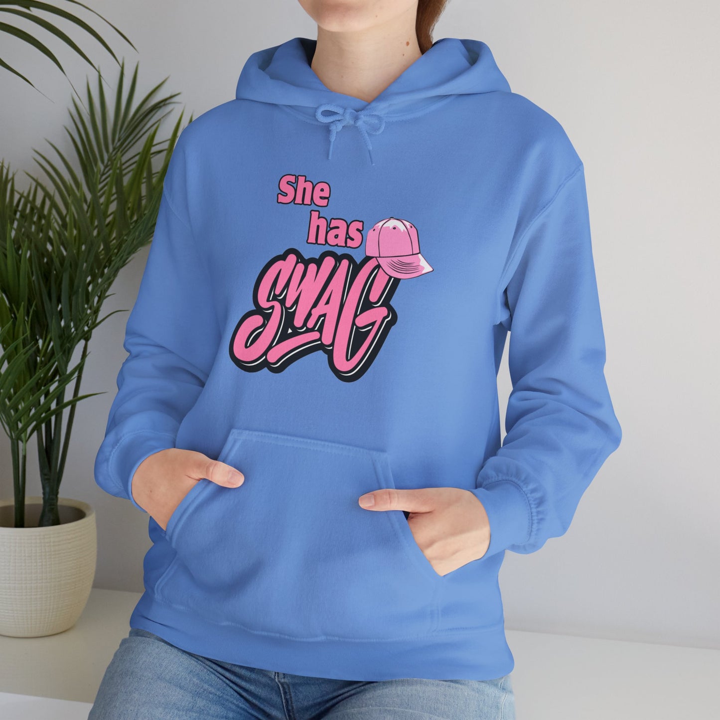 She Has Swag Unisex Heavy Blend™ Hooded Sweatshirt