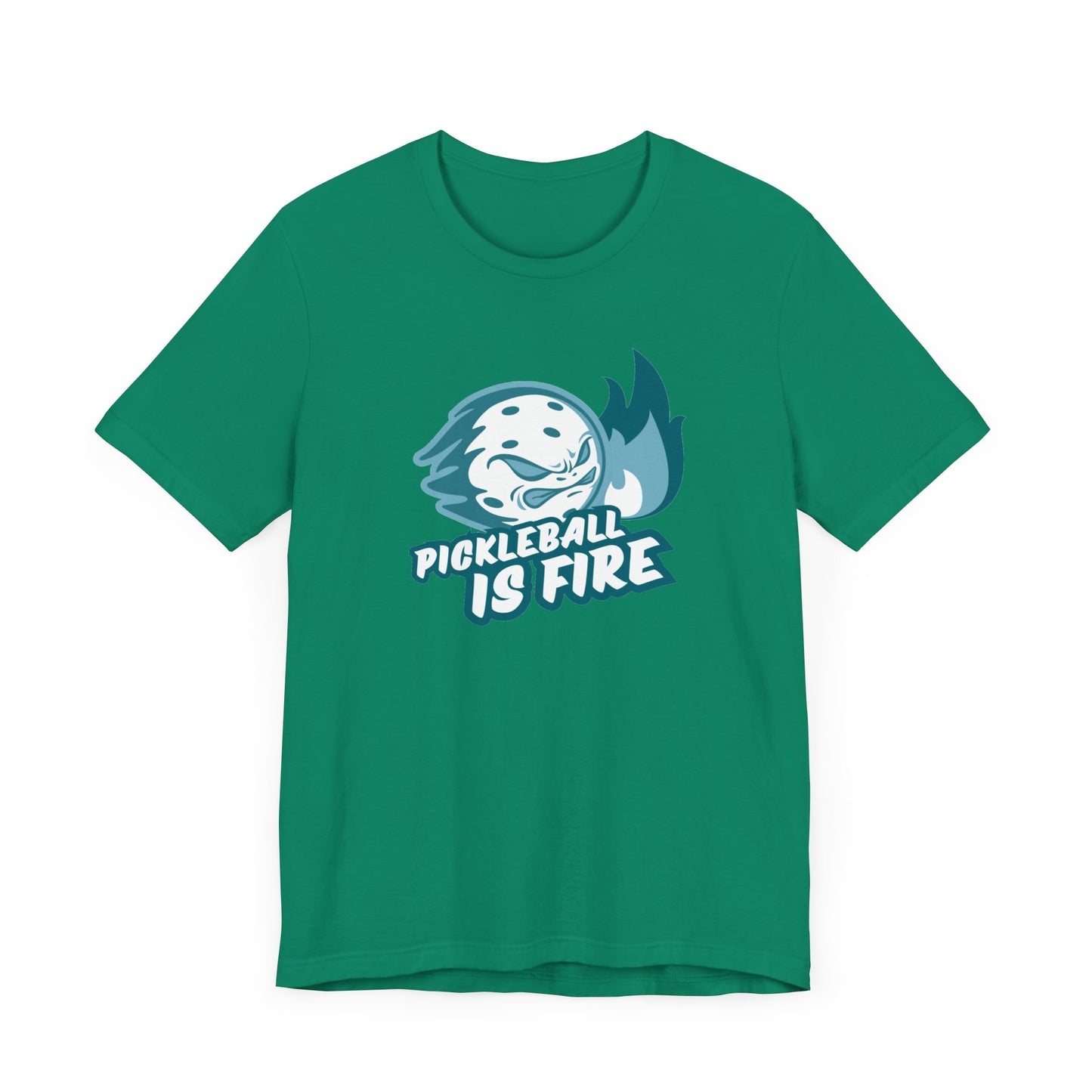 Pickleball Is Fire Unisex Jersey Short Sleeve Tee