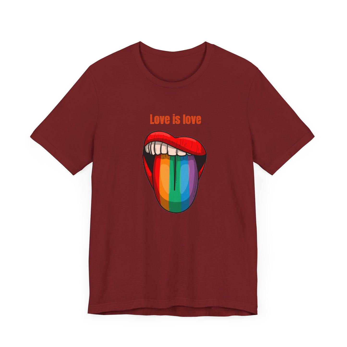 Love Is Love Unisex Jersey Short Sleeve Tee