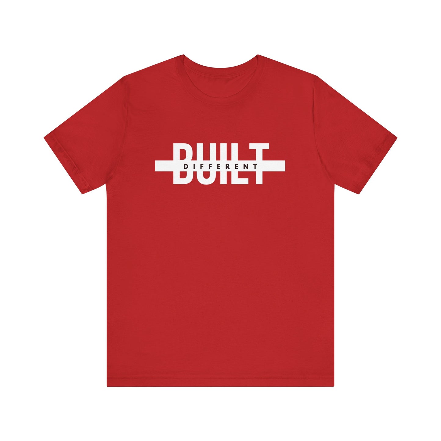 Built Different Unisex Jersey Short Sleeve Tee