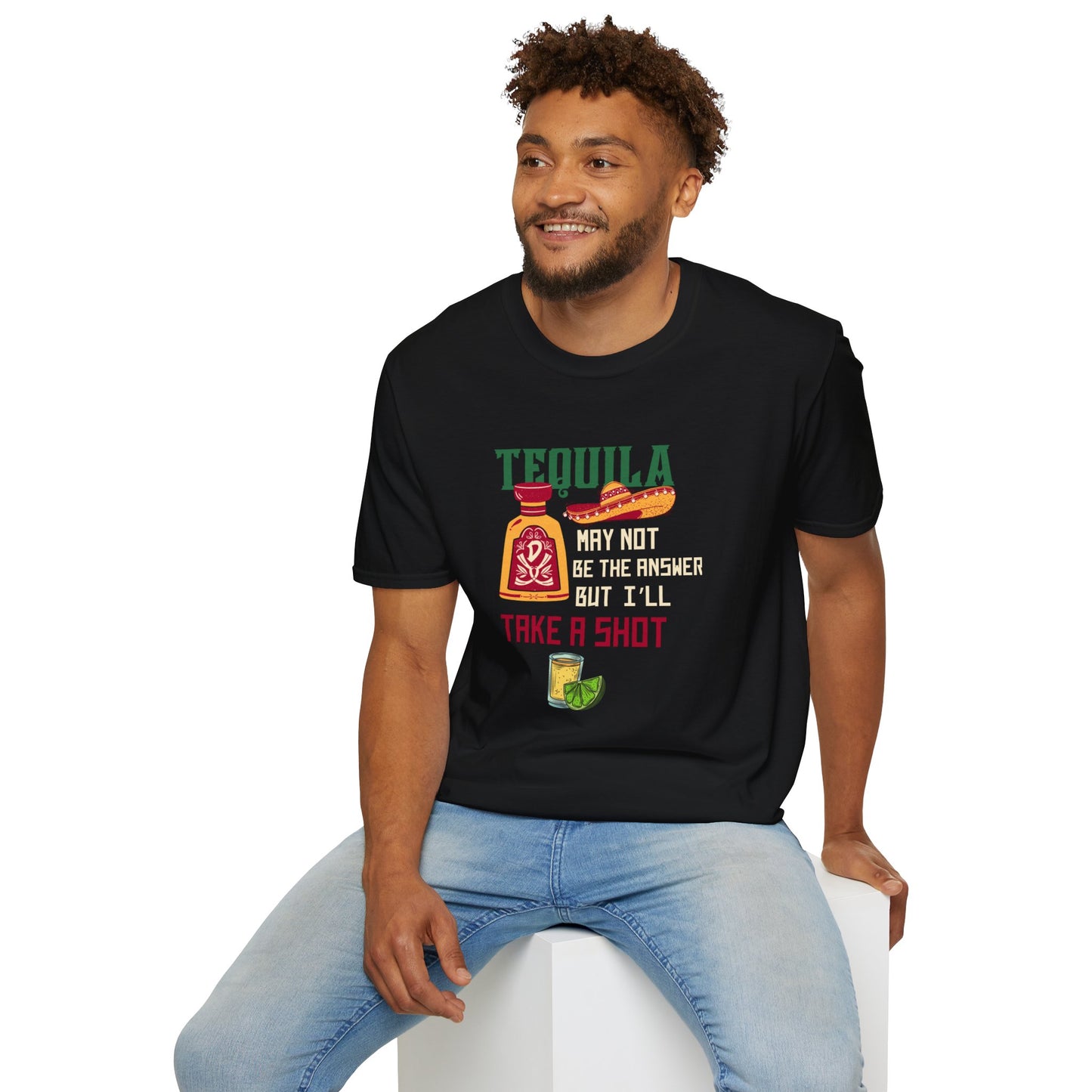 Tequila Take a Shot Unisex Softstyle T-Shirt