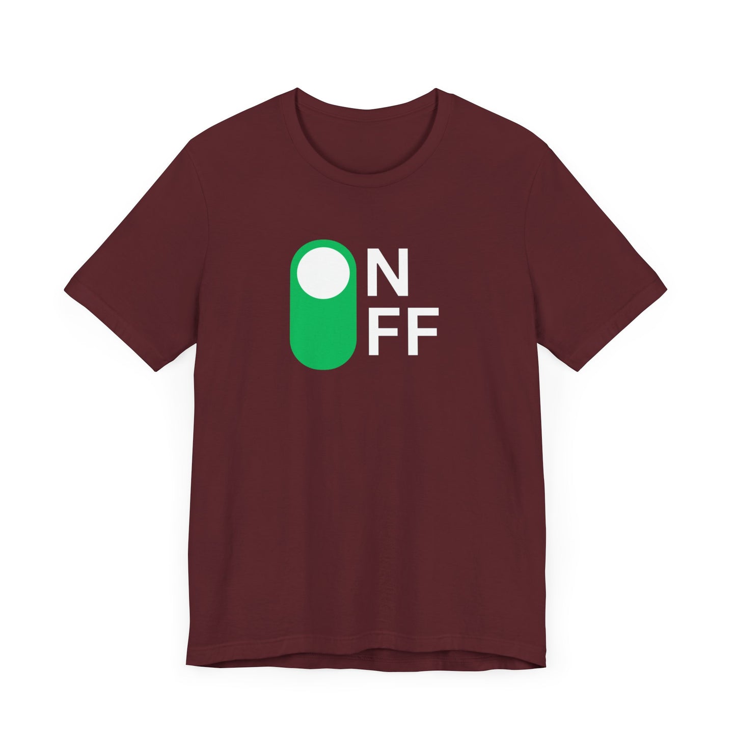 ON/ OFF Unisex Jersey Short Sleeve Tee