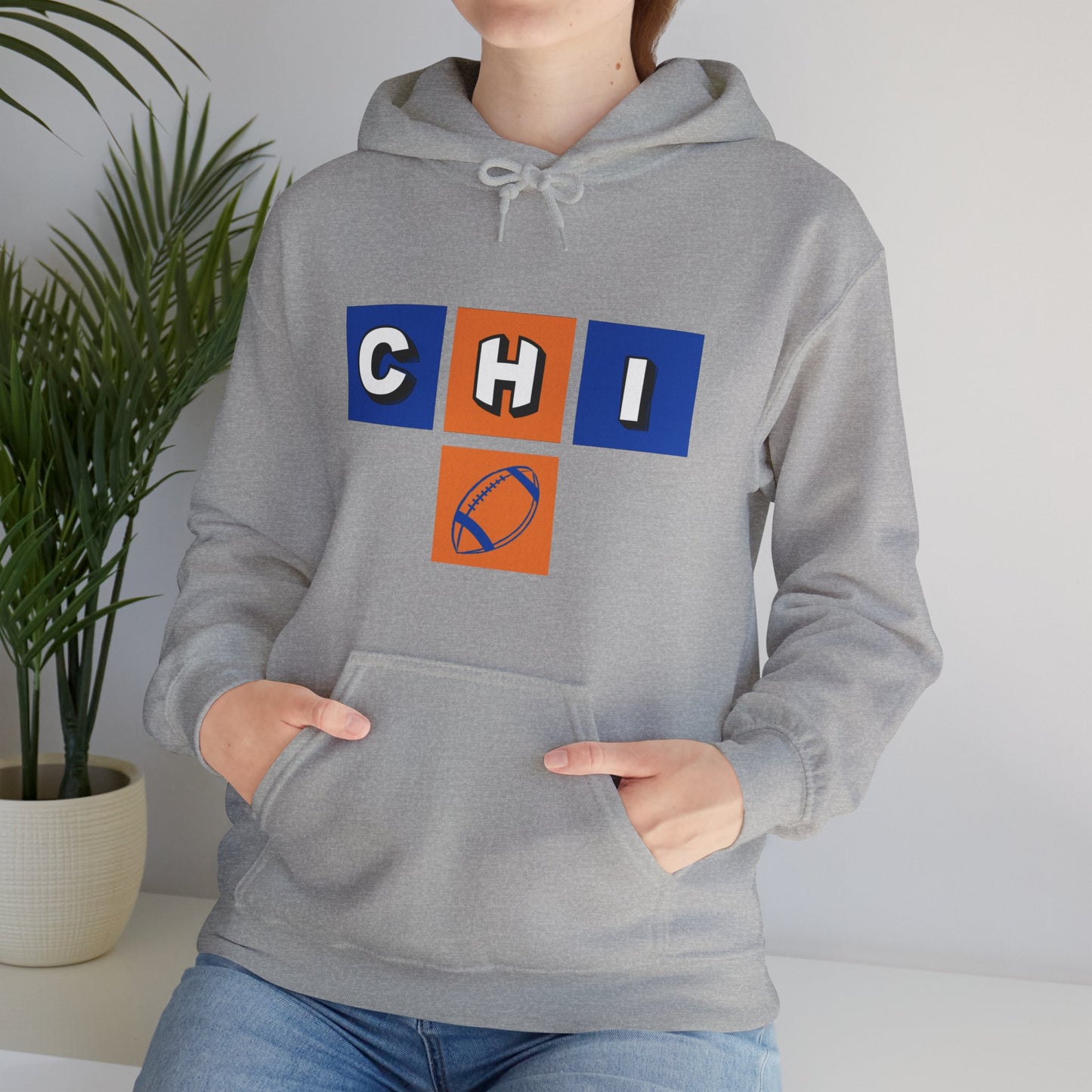 Chi Football Unisex Heavy Blend™ Hooded Sweatshirt