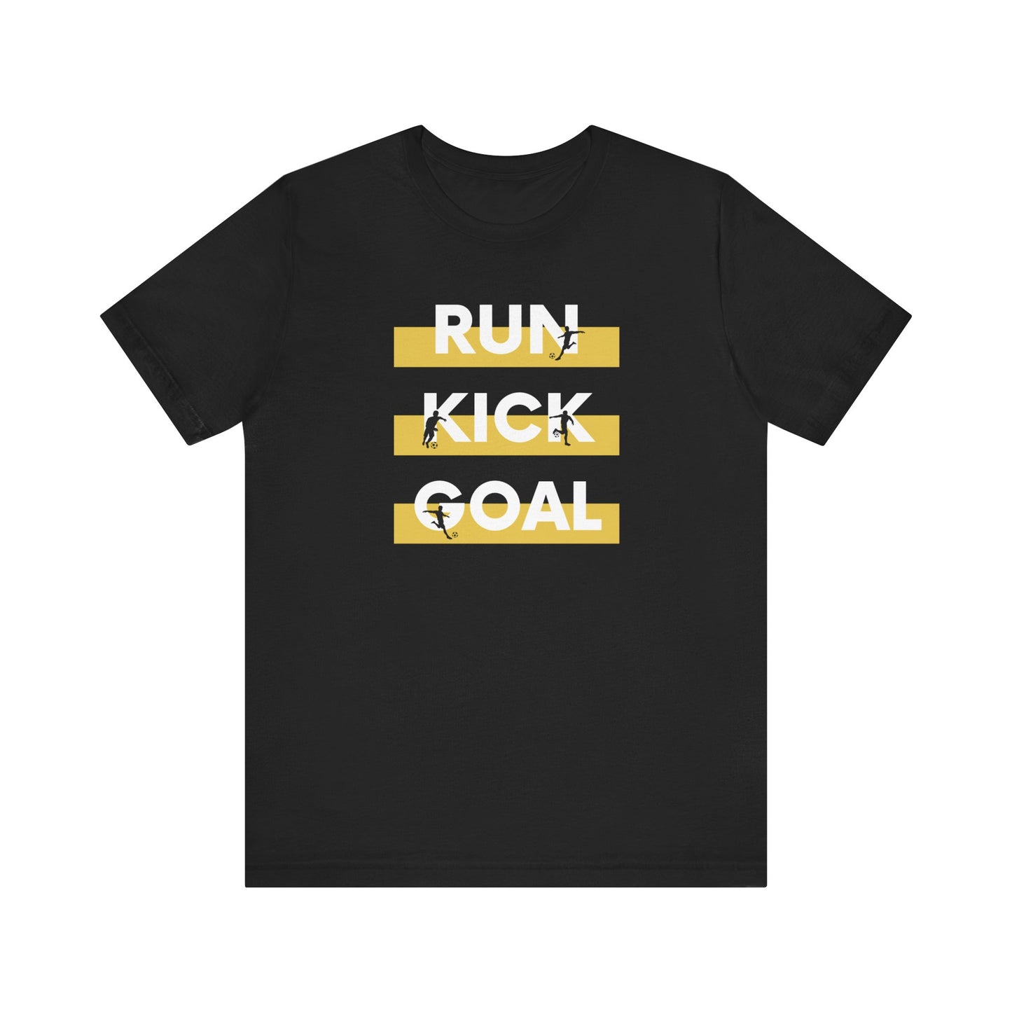 Soccer\ Run Kick Goal Unisex Jersey Short Sleeve Tee