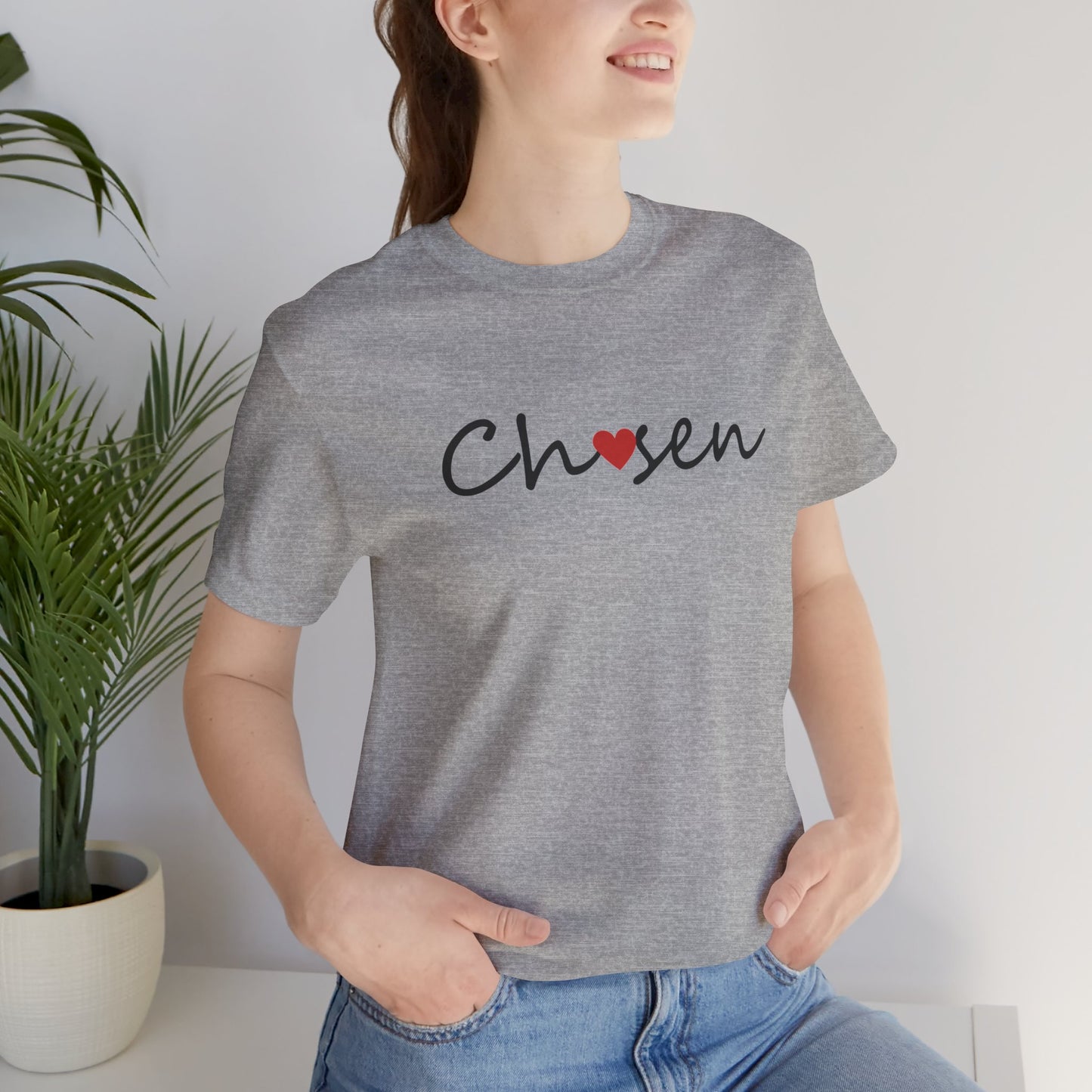 Chosen Unisex Jersey Short Sleeve Tee