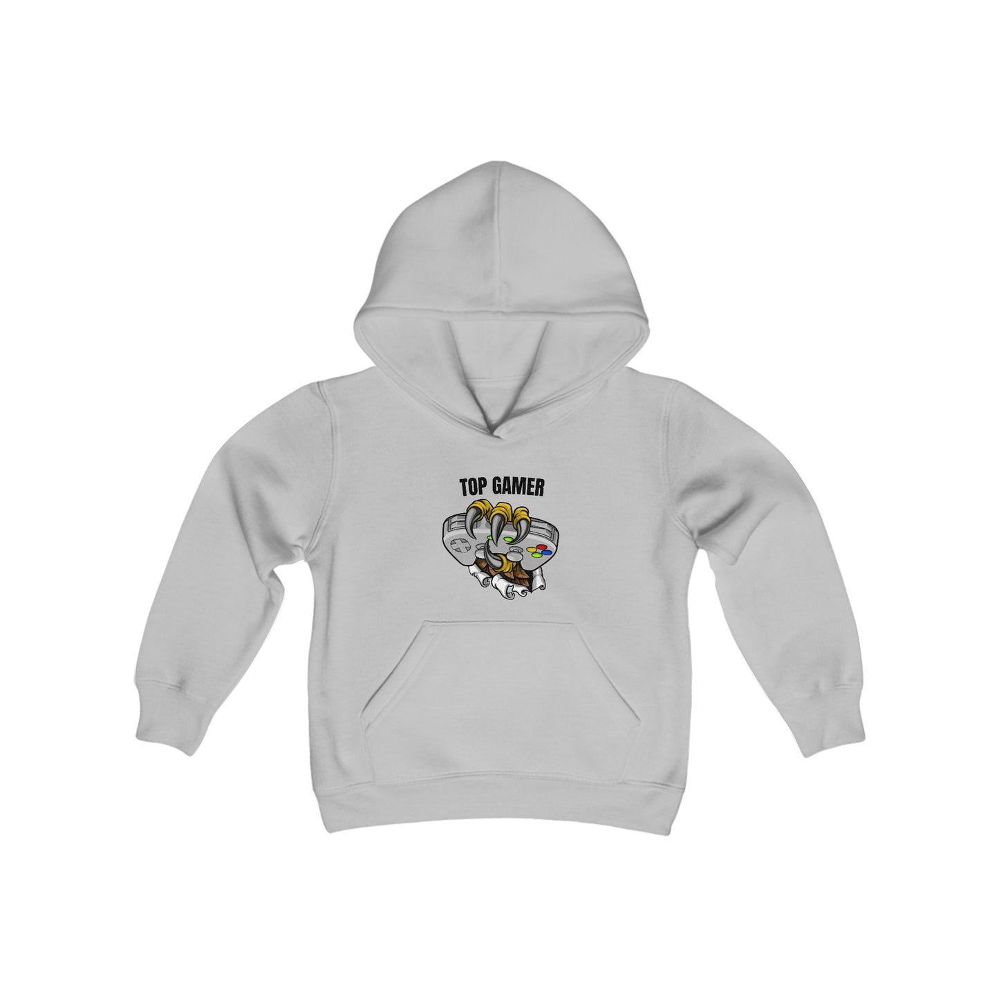 Kids Top Gamer Heavy Blend Hooded Sweatshirt