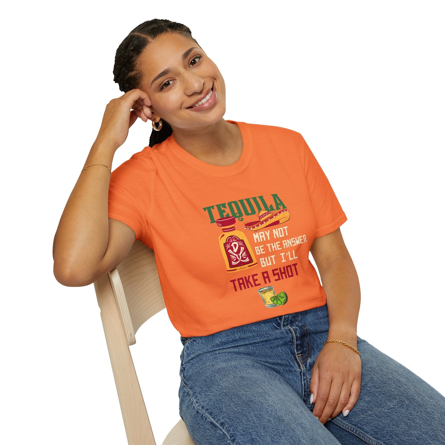 Tequila Take a Shot Unisex Softstyle T-Shirt