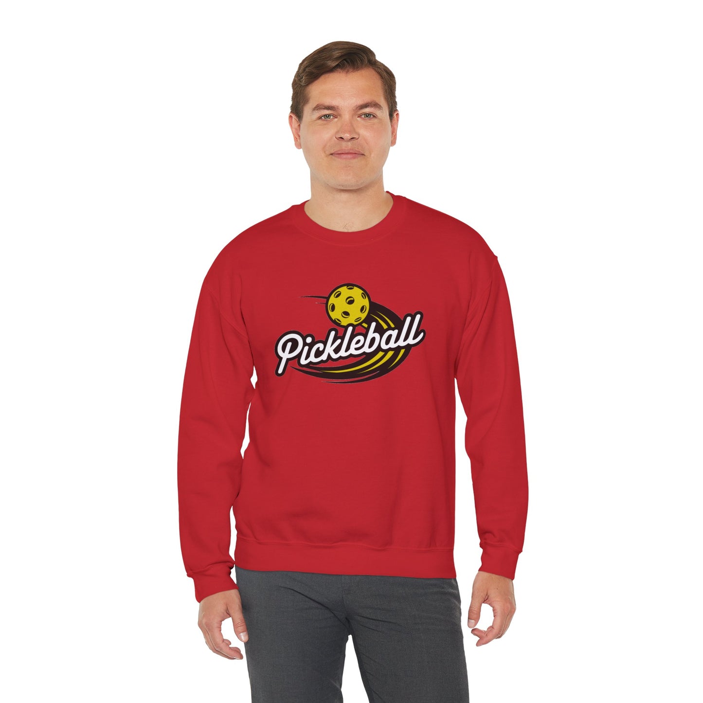 Pickleball Unisex Heavy Blend™ Crewneck Sweatshirt