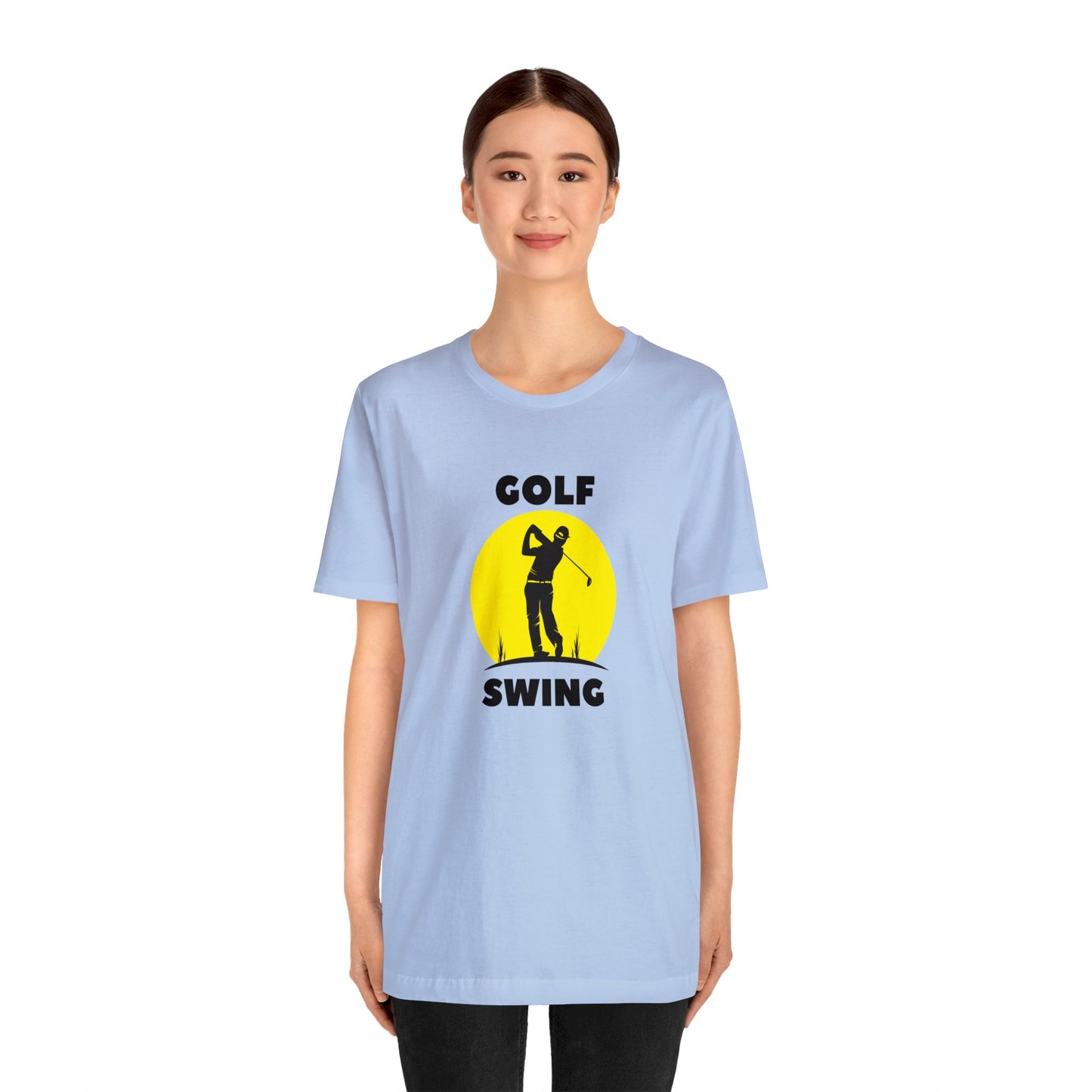 Golf Swing Unisex Jersey Short Sleeve Tee