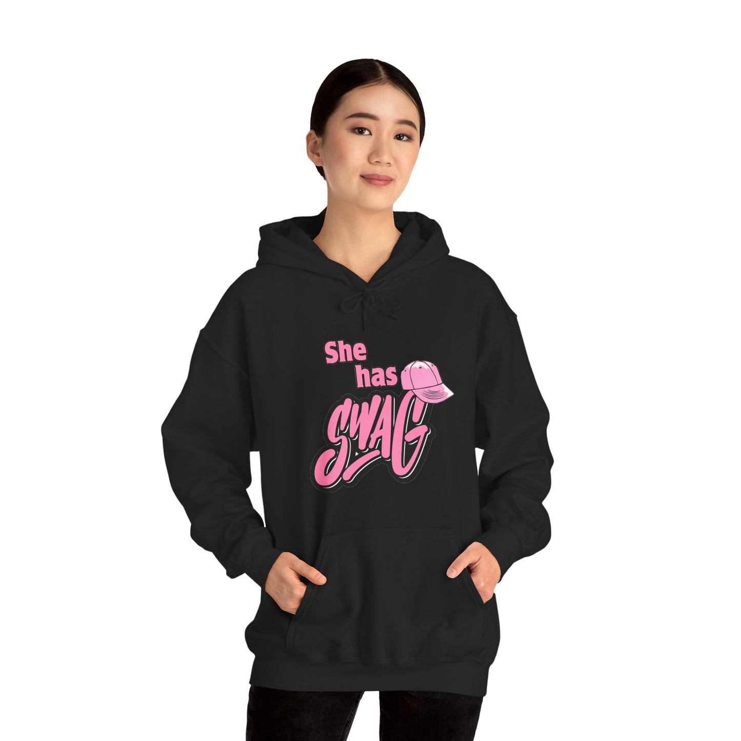 She Has Swag Unisex Heavy Blend™ Hooded Sweatshirt